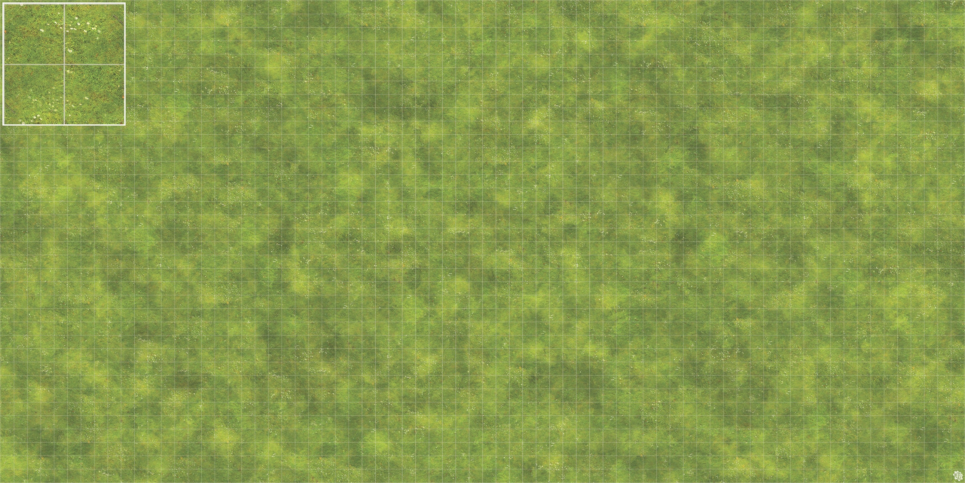 Flourishing Field Tabletop Wargaming Play Mat