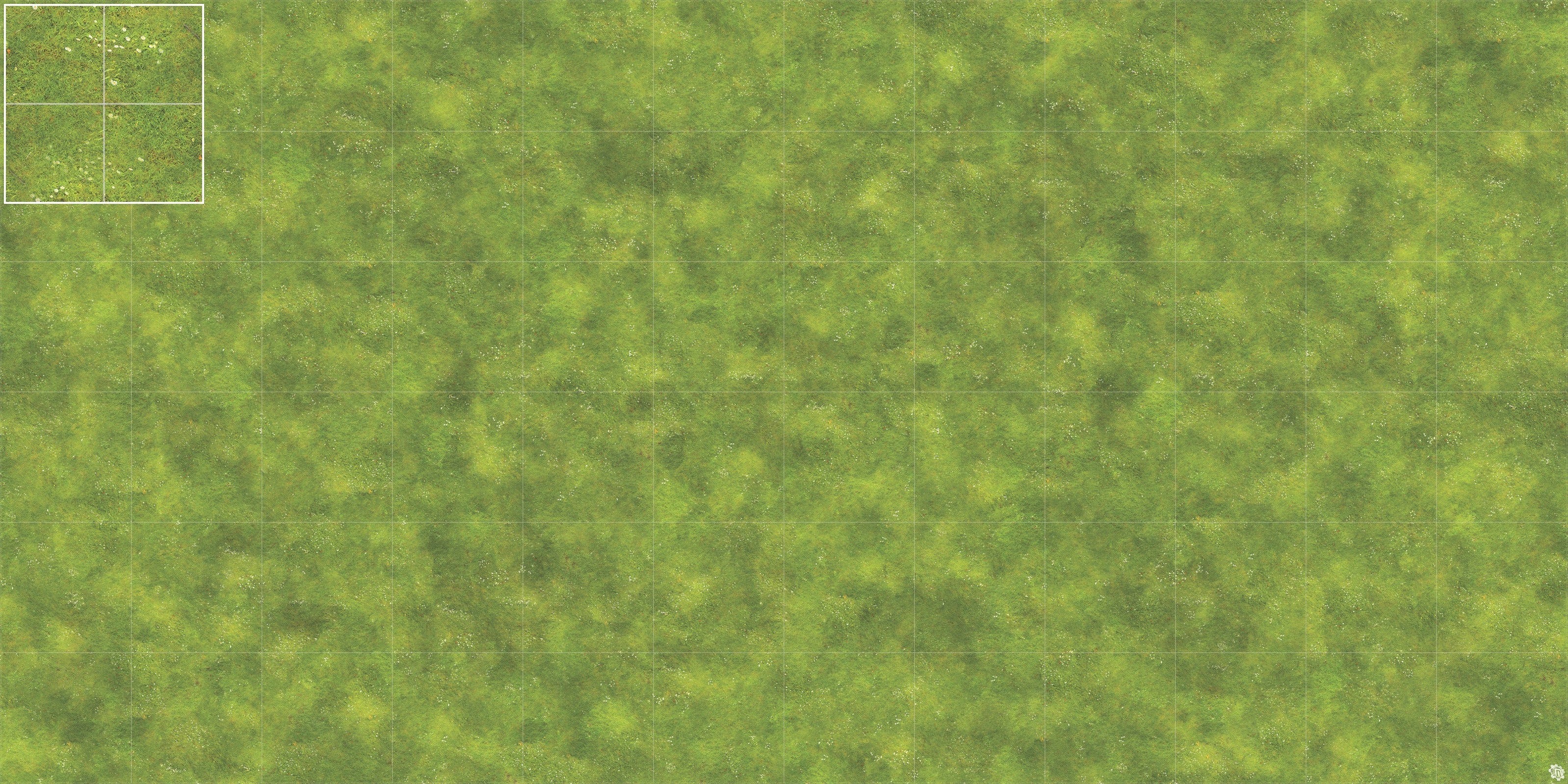 Flourishing Field Tabletop Wargaming Play Mat