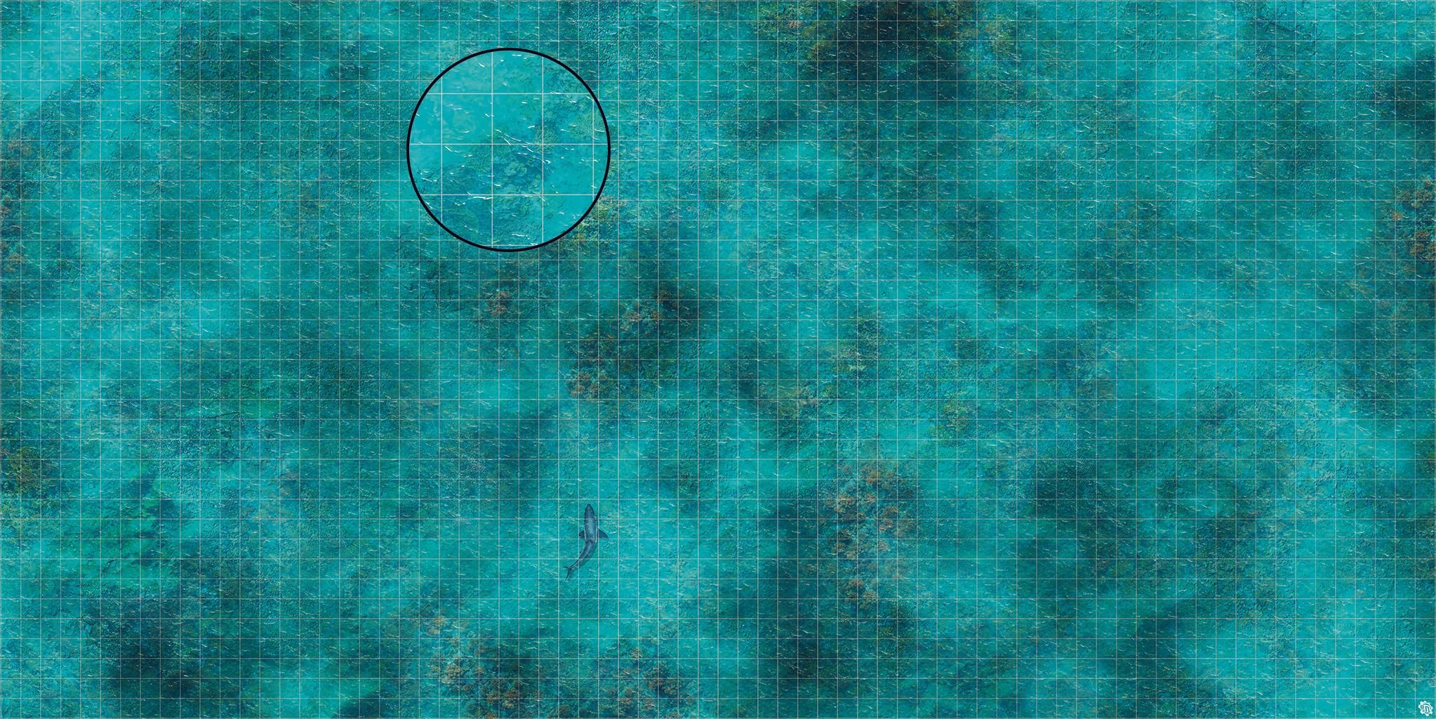 Mats by Mars: Coral Cove Tabletop Wargaming Play Mat