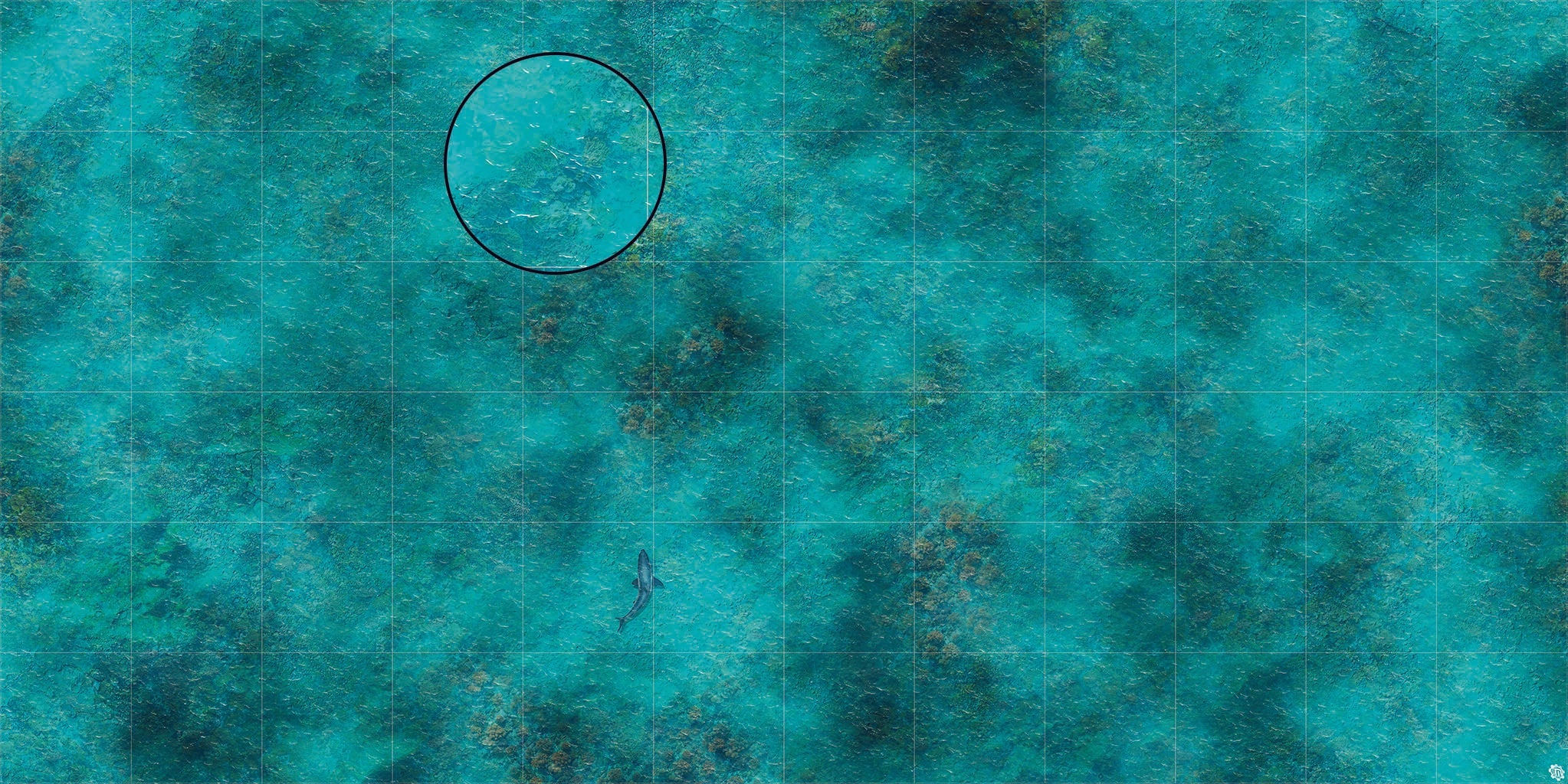 Mats by Mars: Coral Cove Tabletop Wargaming Play Mat