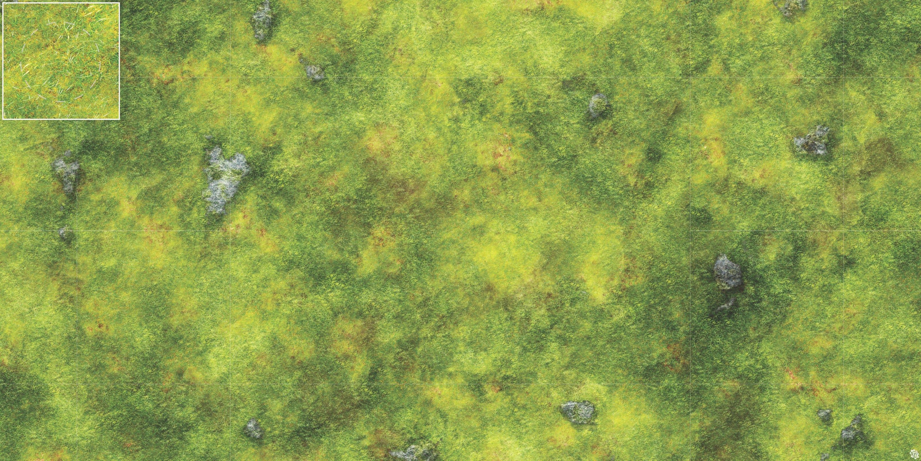 Mats by Mars: Stonehollow Hills Tabletop Wargaming Play Mat