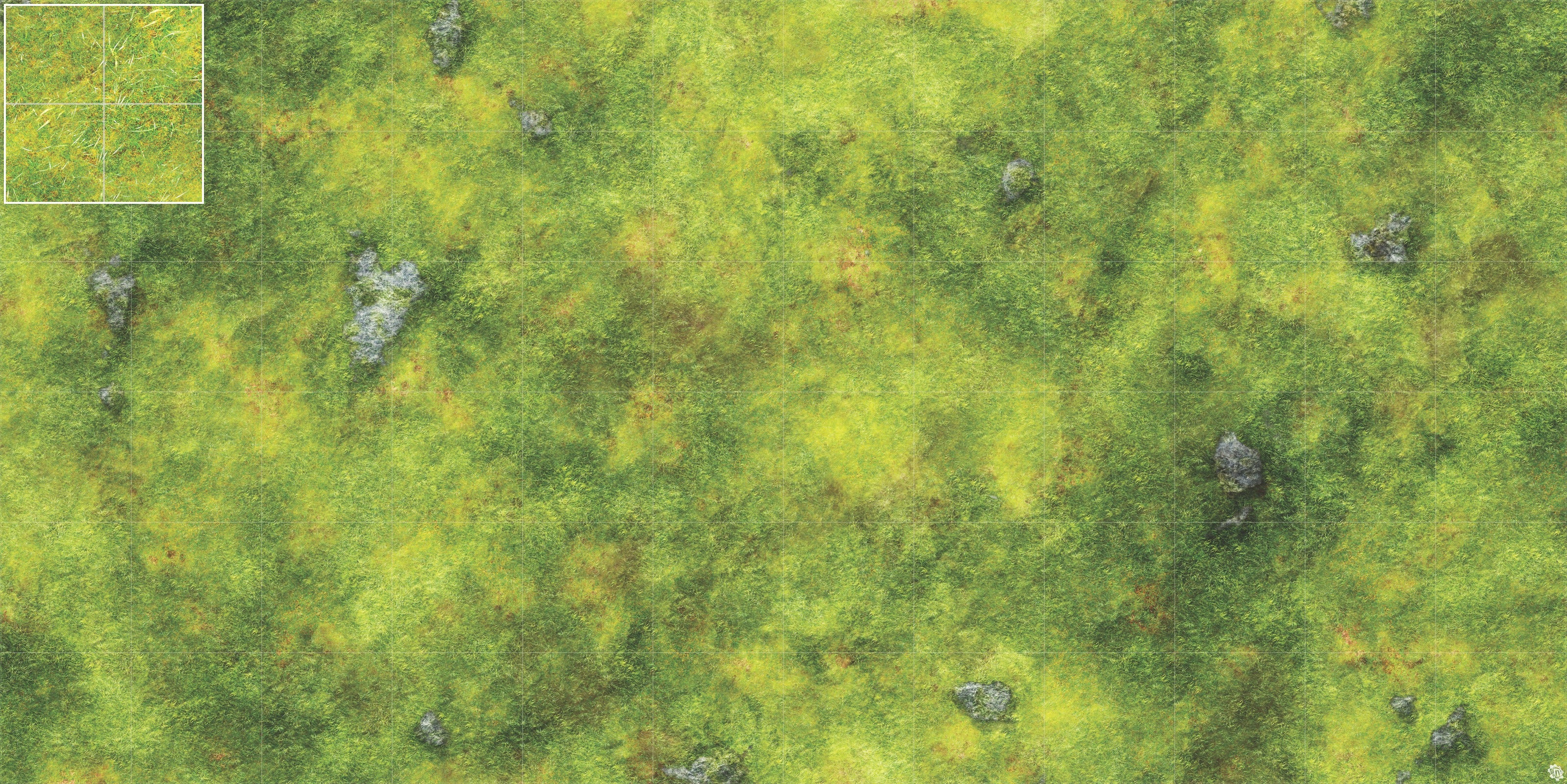 Mats by Mars: Stonehollow Hills Tabletop Wargaming Play Mat
