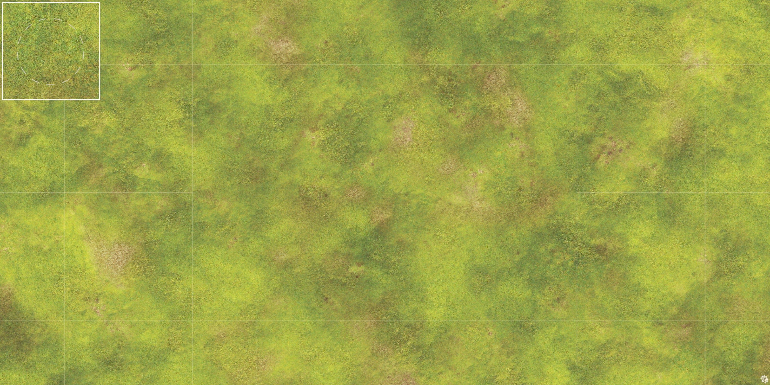 Mats by Mars: Peaceful Prairie Tabletop Wargaming Play Mat