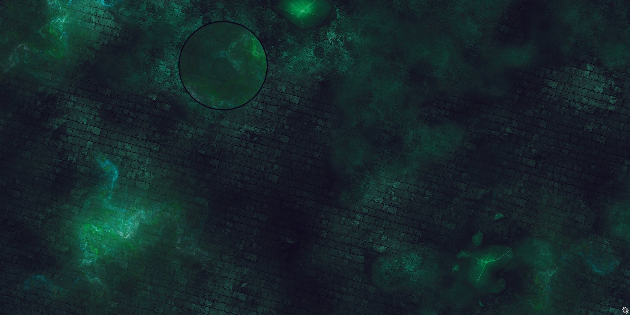 Mats by Mars: Noxious Sewer Tabletop Wargaming Play Mat