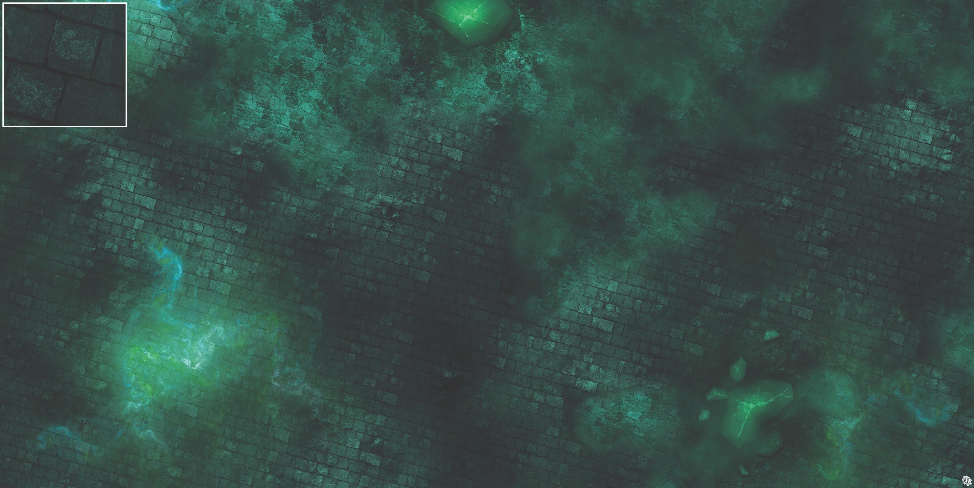 Mats by Mars: Noxious Sewer Tabletop Wargaming Play Mat