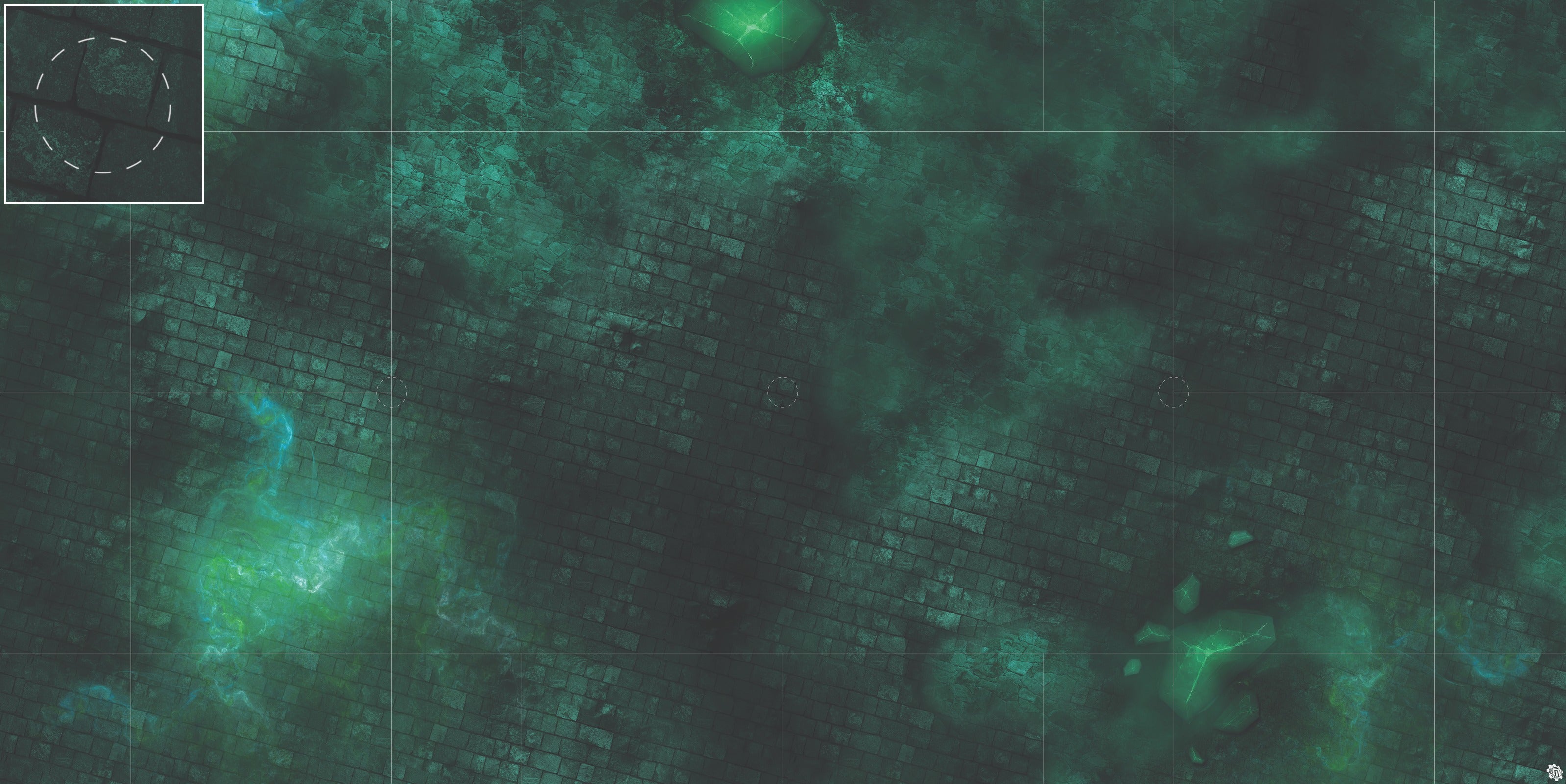 Mats by Mars: Noxious Sewer Tabletop Wargaming Play Mat