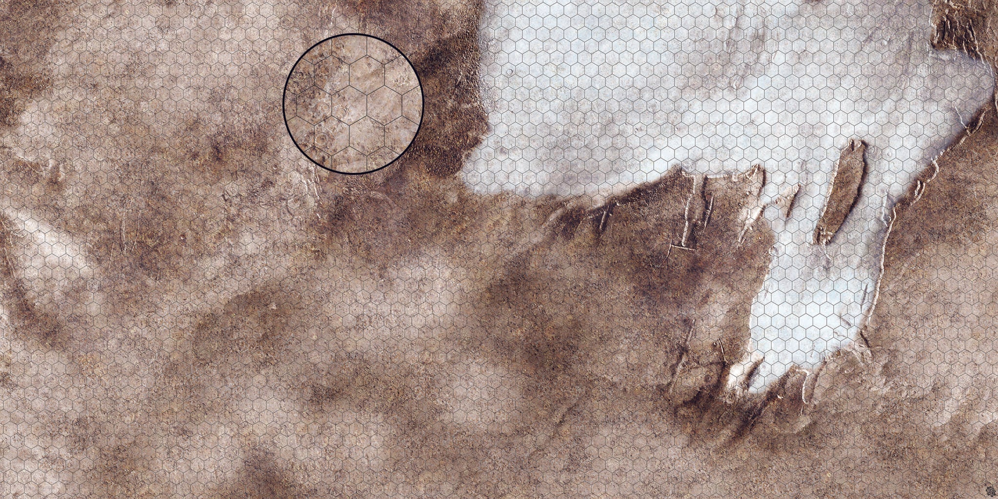 Mats by Mars: Bleached Bone Gulch Tabletop Wargaming Play Mat