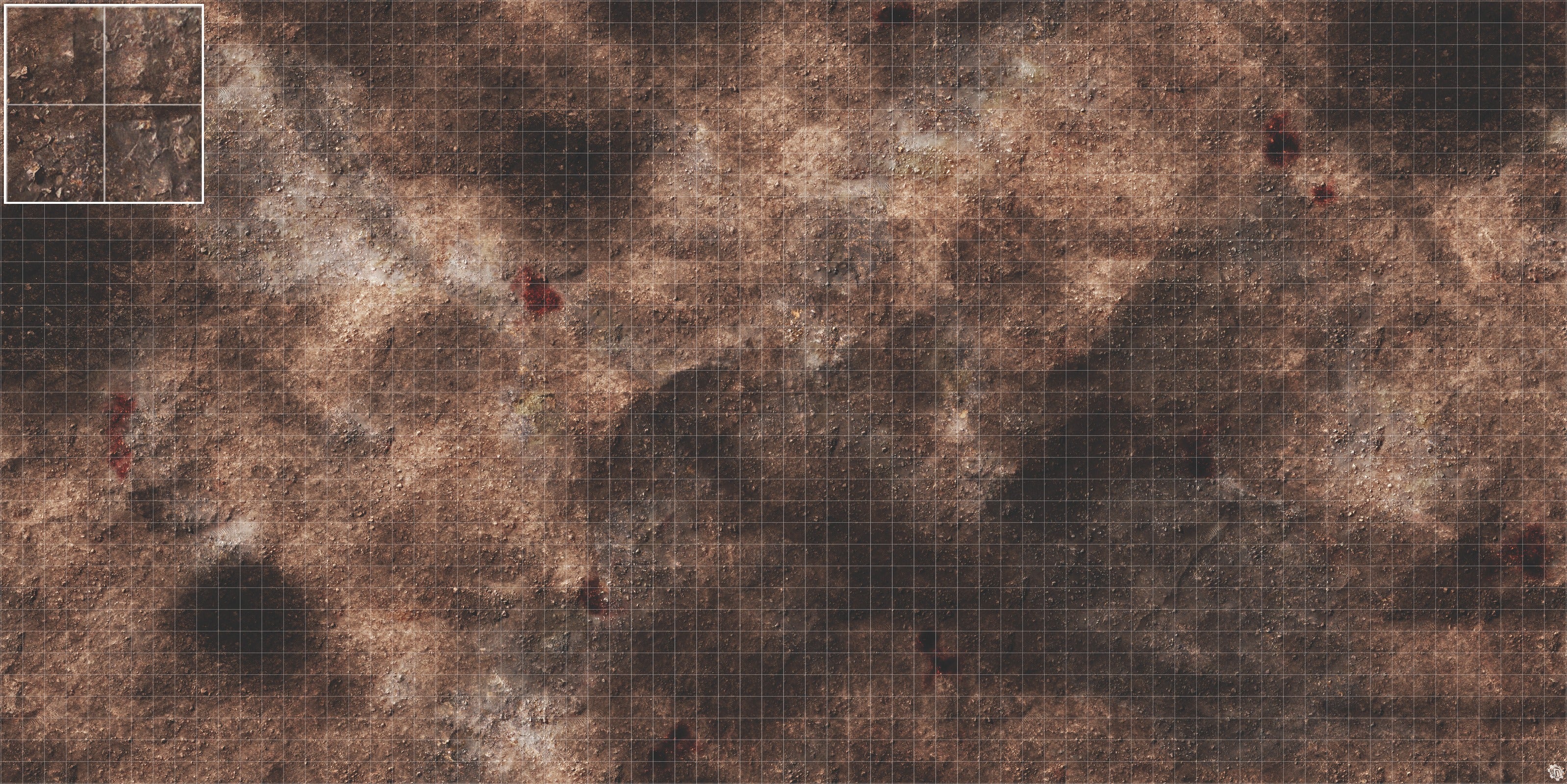 Mats by Mars: Trench Assault Tabletop Wargaming Play Mat