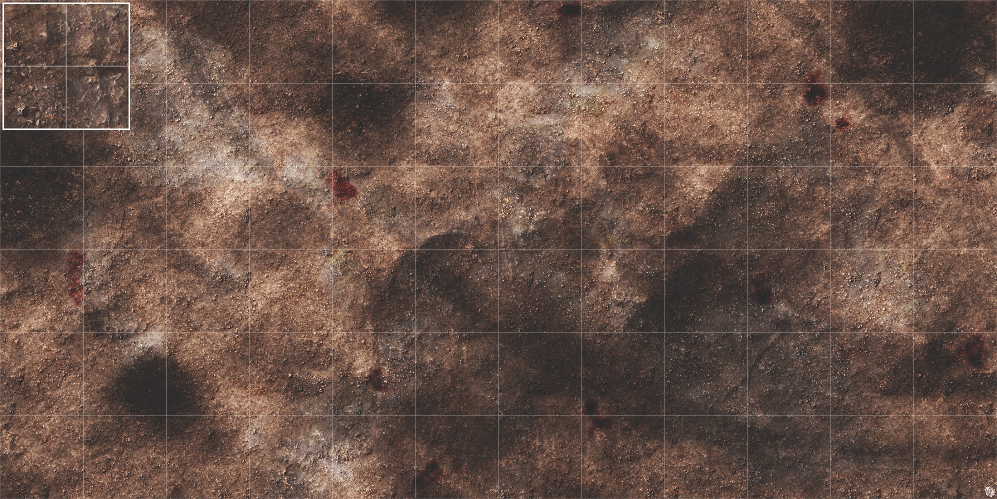 Mats by Mars: Trench Assault Tabletop Wargaming Play Mat