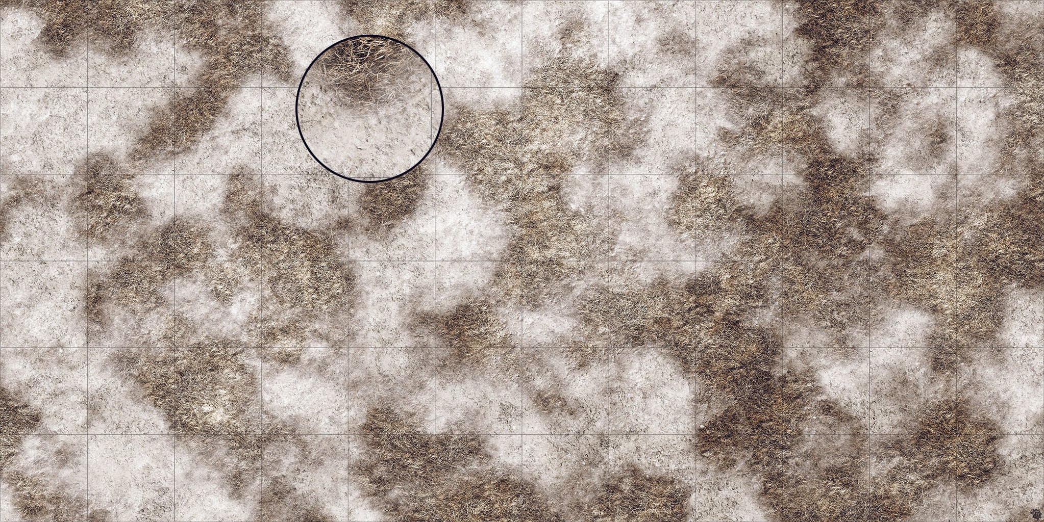 Mats by Mars: Sagebrush Steppes Tabletop Wargaming Play Mat