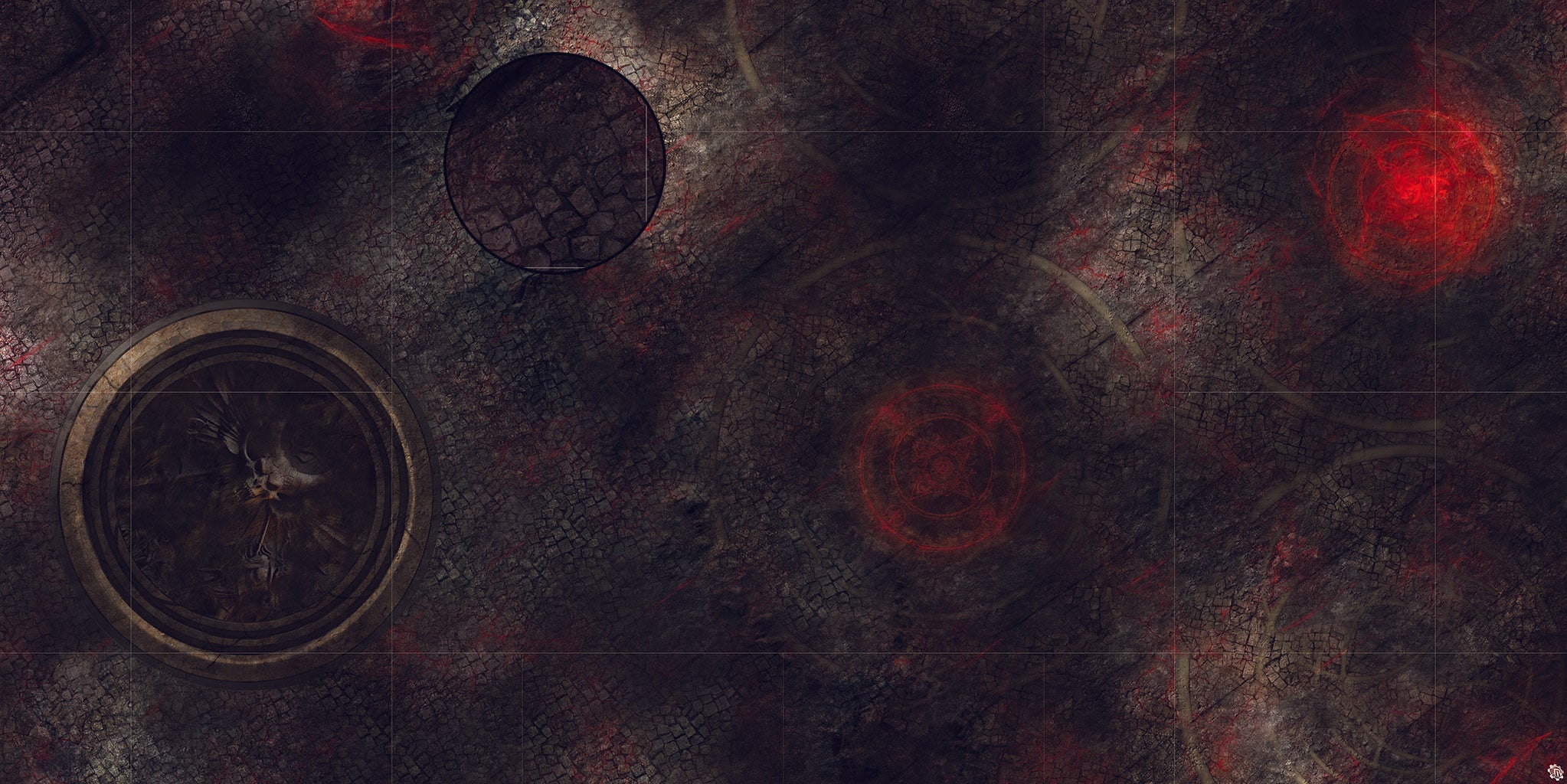 Mats by Mars: Unholy Warren Wargaming Play Mat