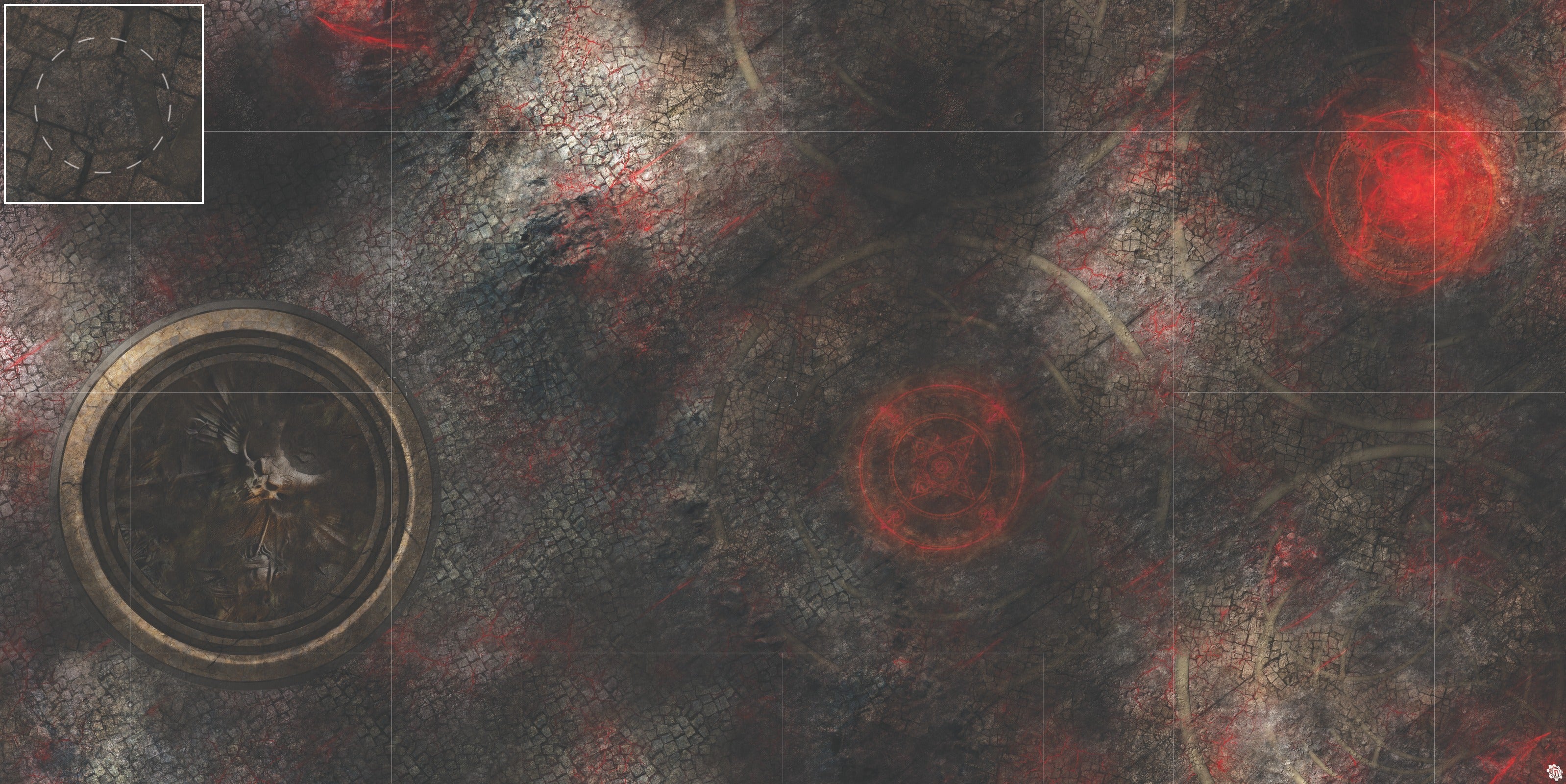 Mats by Mars: Unholy Warren Wargaming Play Mat