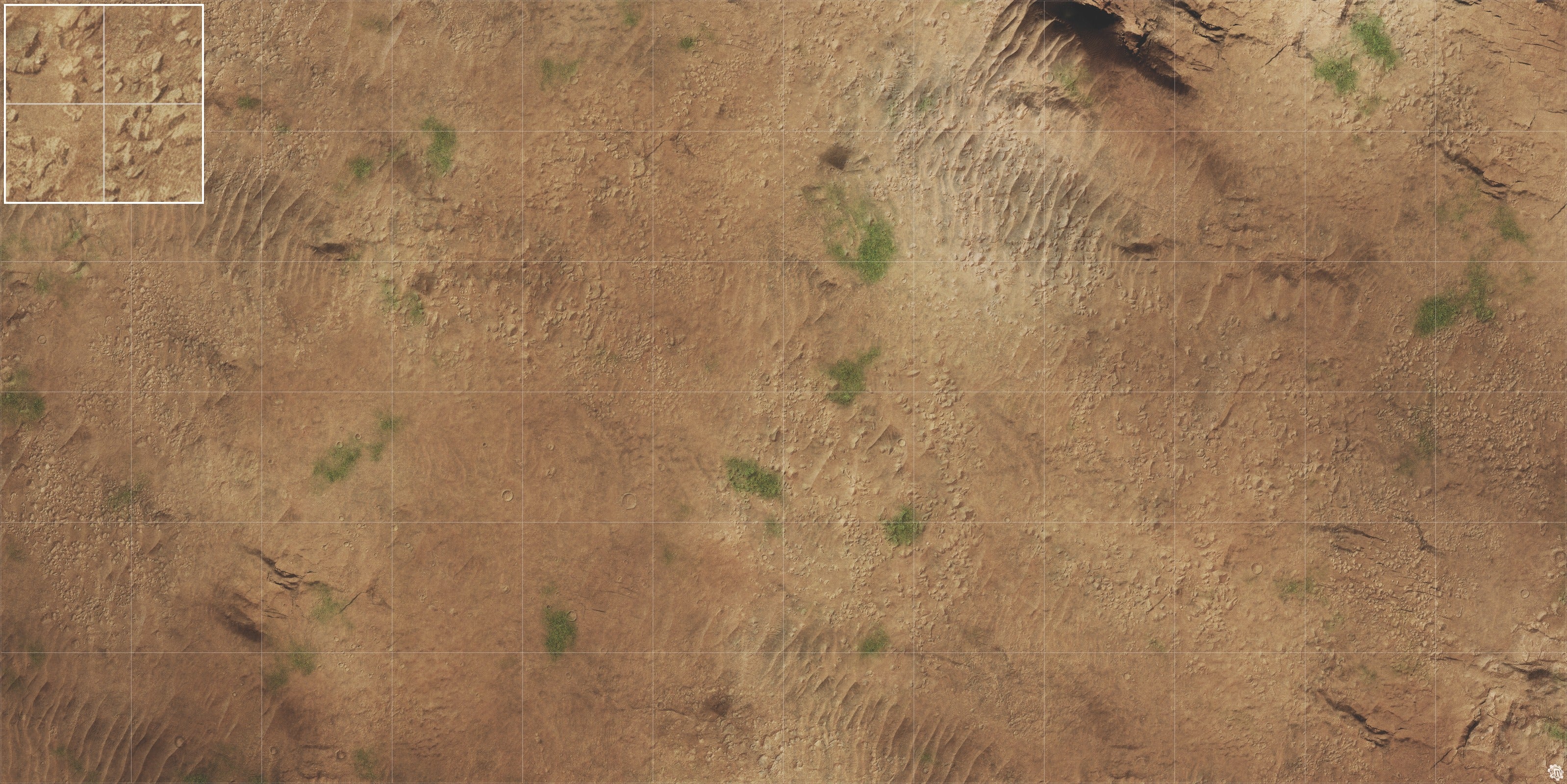 Mats by Mars: Blistering Expanse Wargaming Play Mat