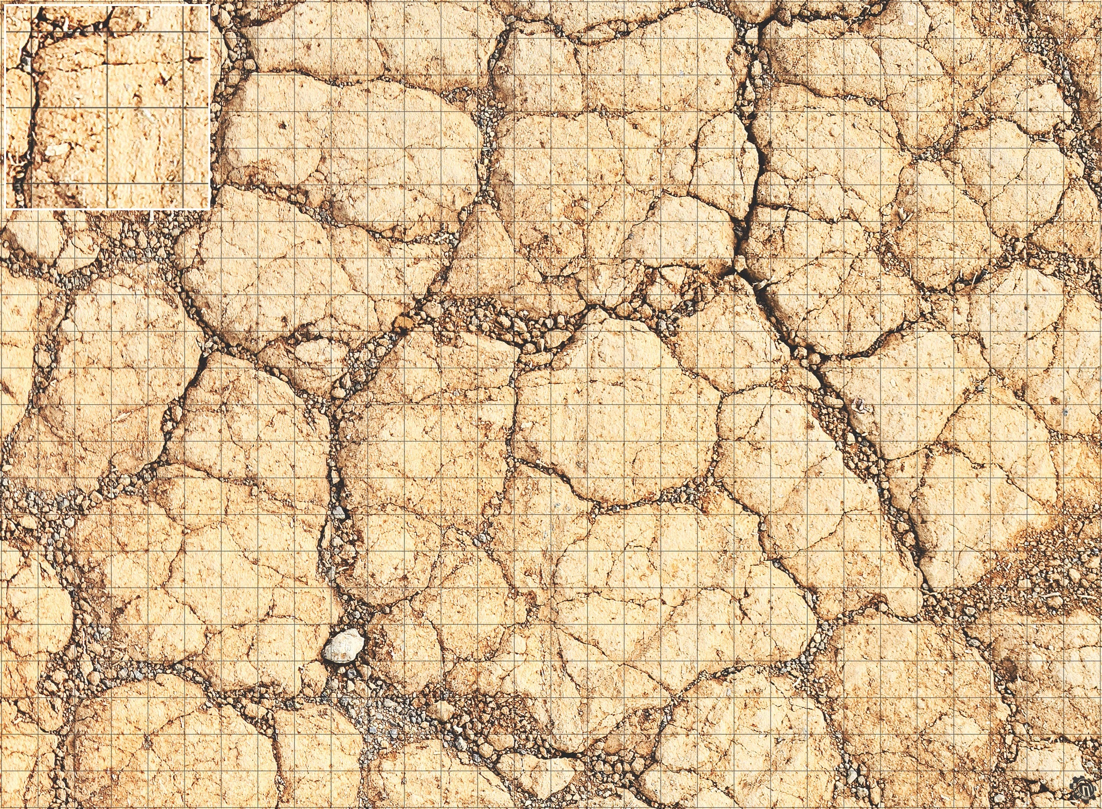 Mats by Mars: Desert Tabletop Wargaming Play Mat