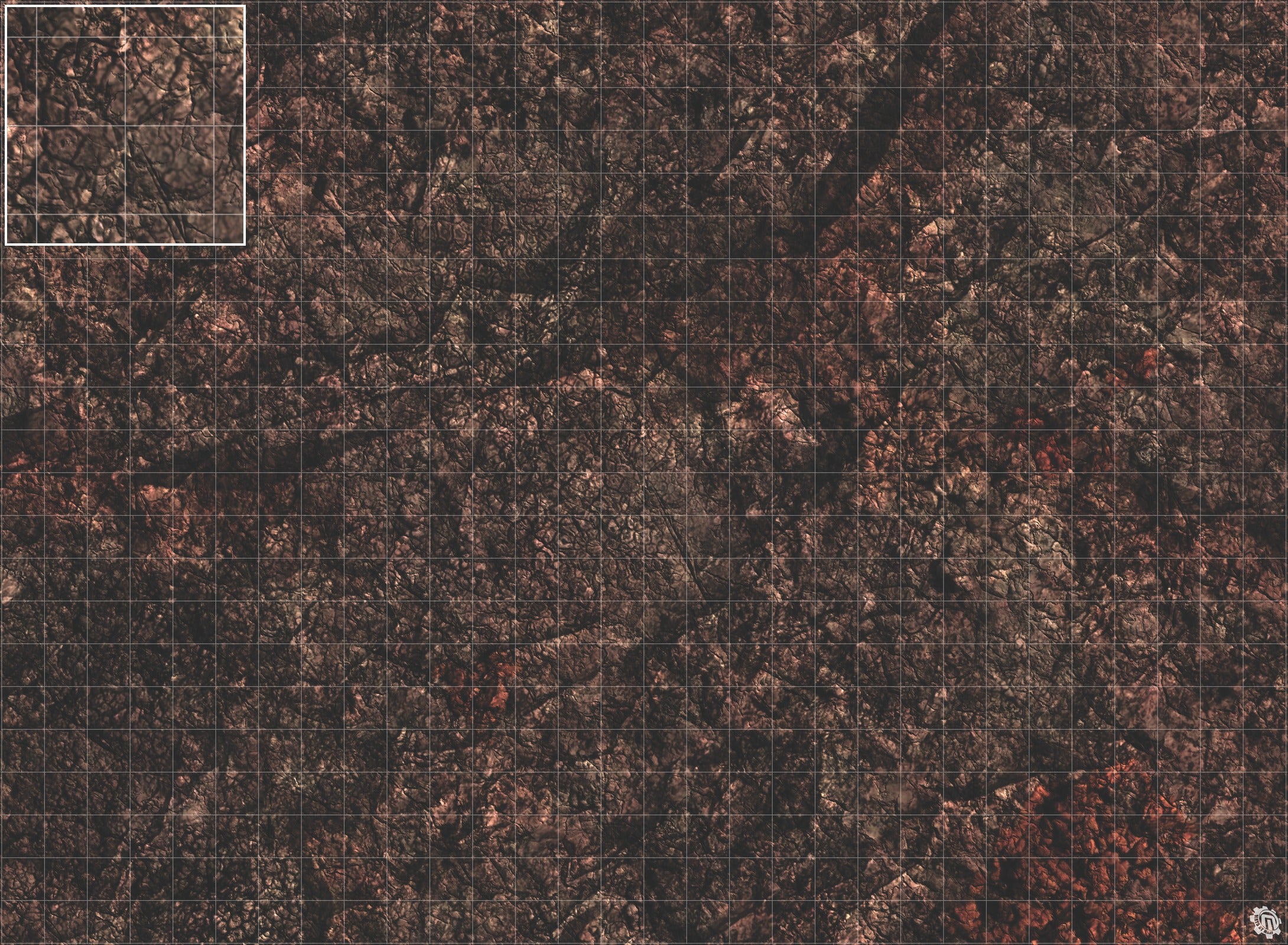 Mats by Mars: Shattered Soil Tabletop Wargaming Play Mat