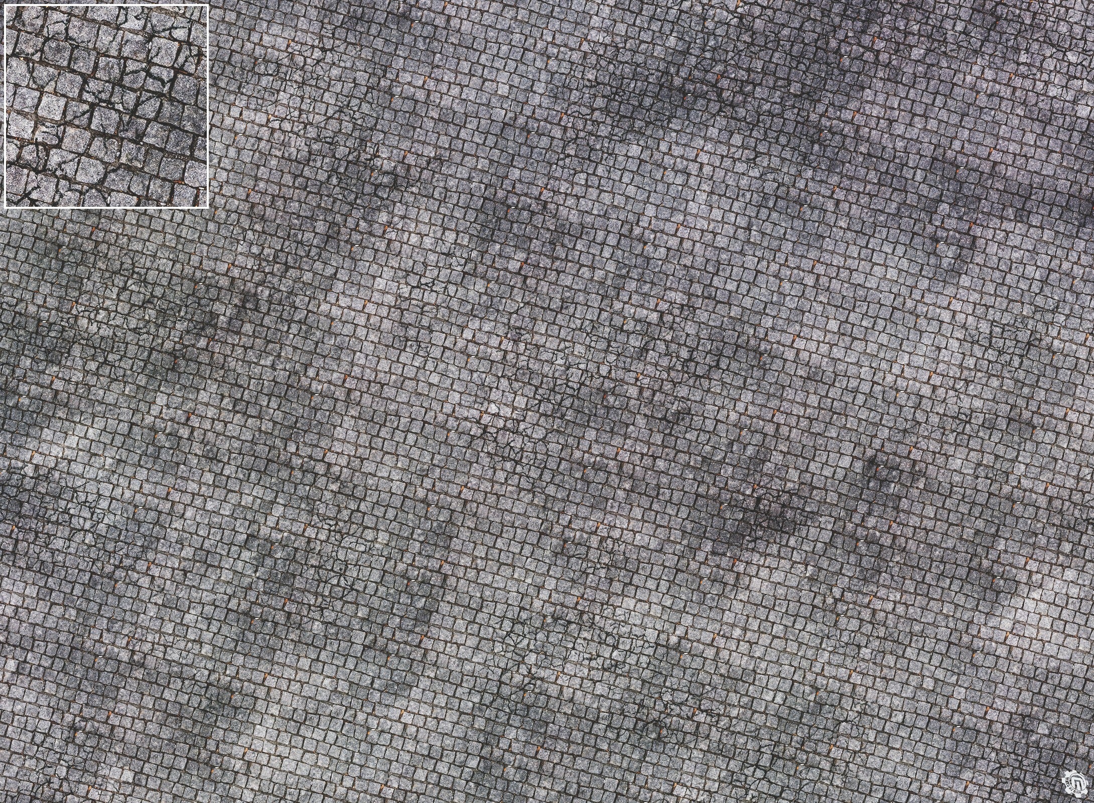 Mats by Mars: Bustling City Tabletop Wargaming Play Mat