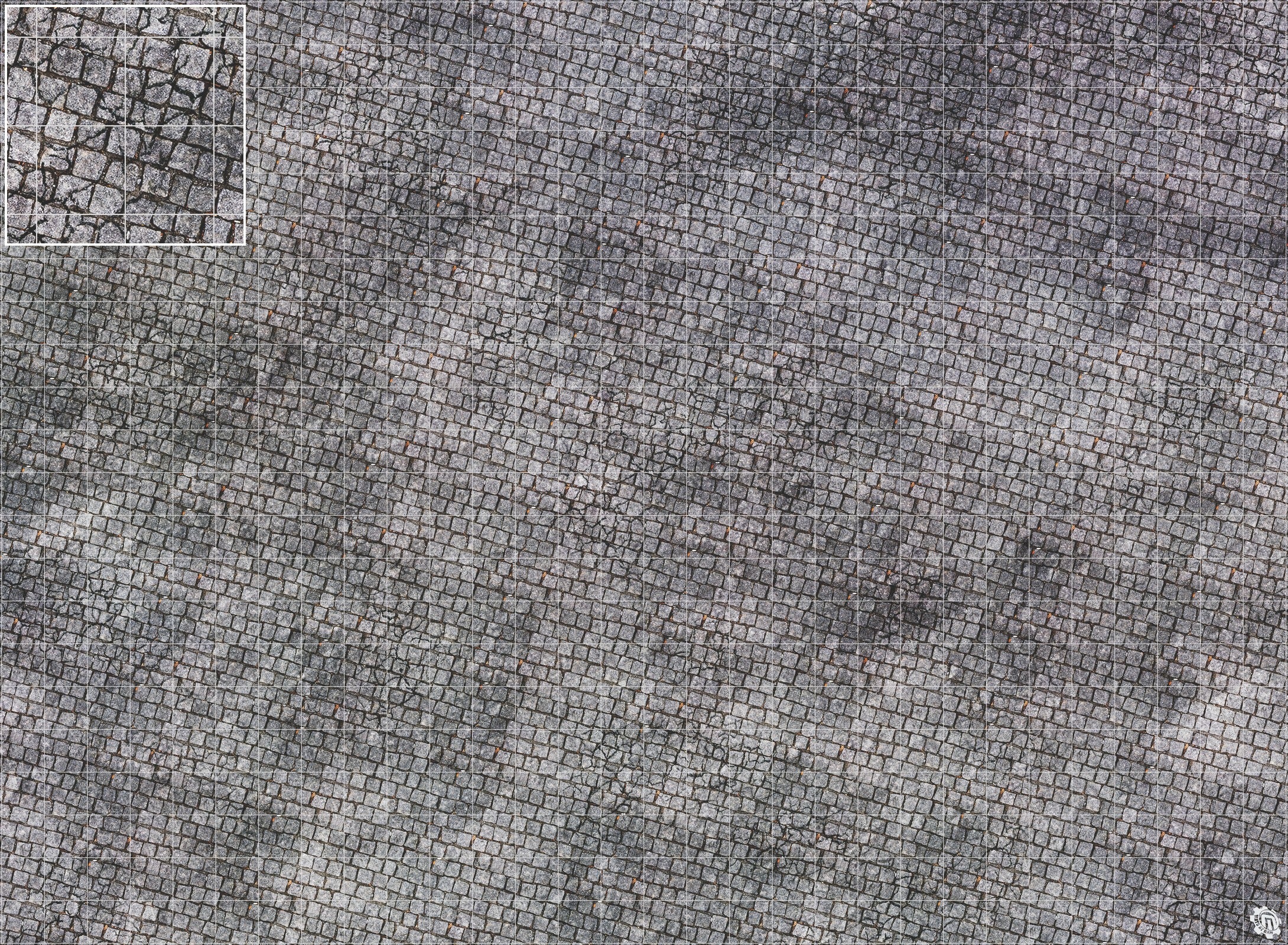Mats by Mars: Bustling City Tabletop Wargaming Play Mat
