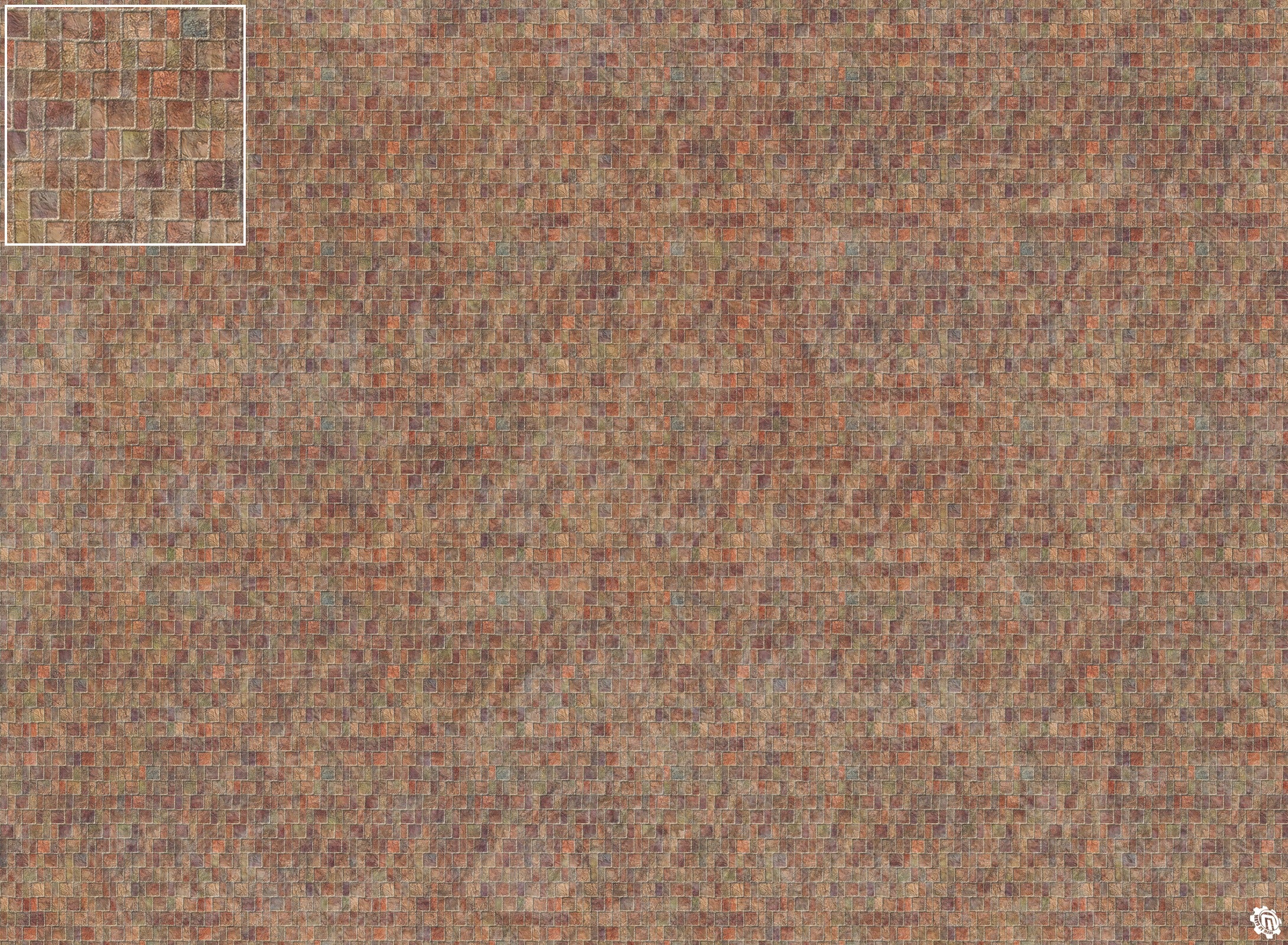 Mats by Mars: Sett in Stone (Red) Tabletop Wargaming Play Mat
