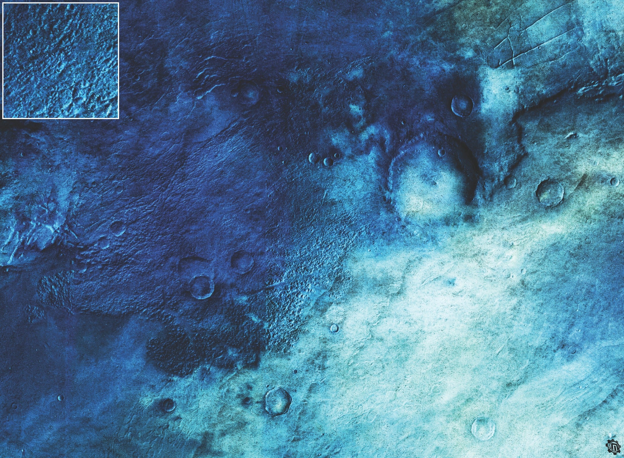 Mats by Mars: Rimecrust Tabletop Wargaming Play Mat
