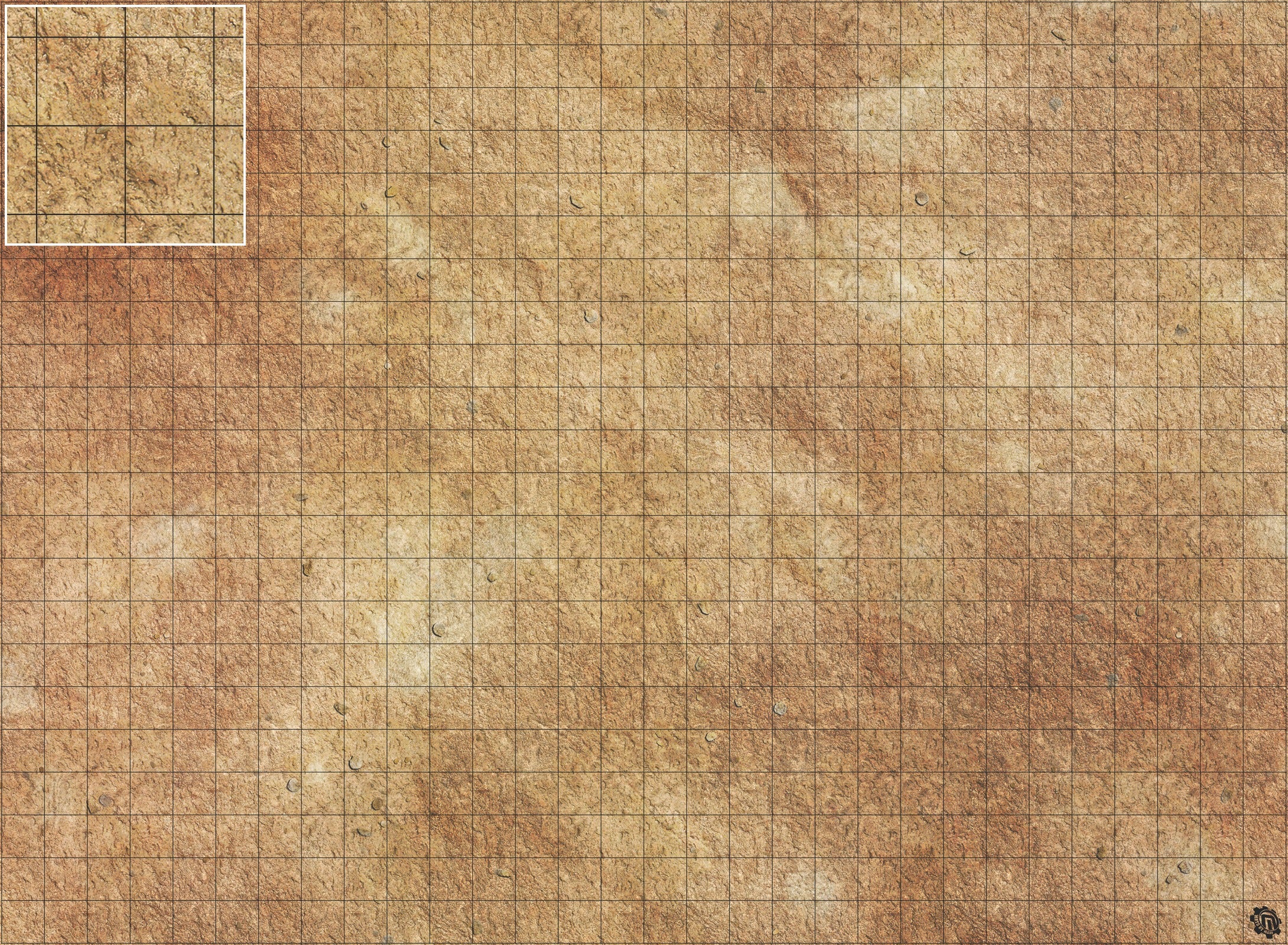 Mats by Mars: Swallowing Sand Tabletop Wargaming Play Mat