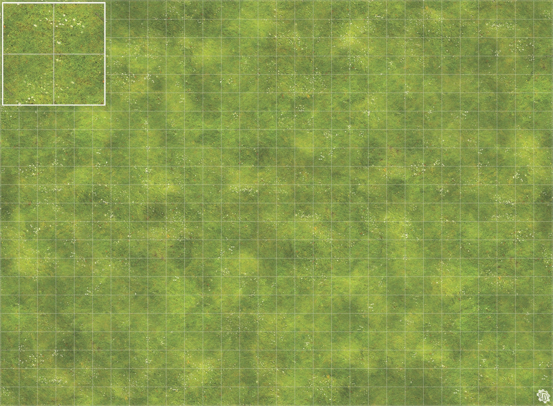 Flourishing Field Tabletop Wargaming Play Mat