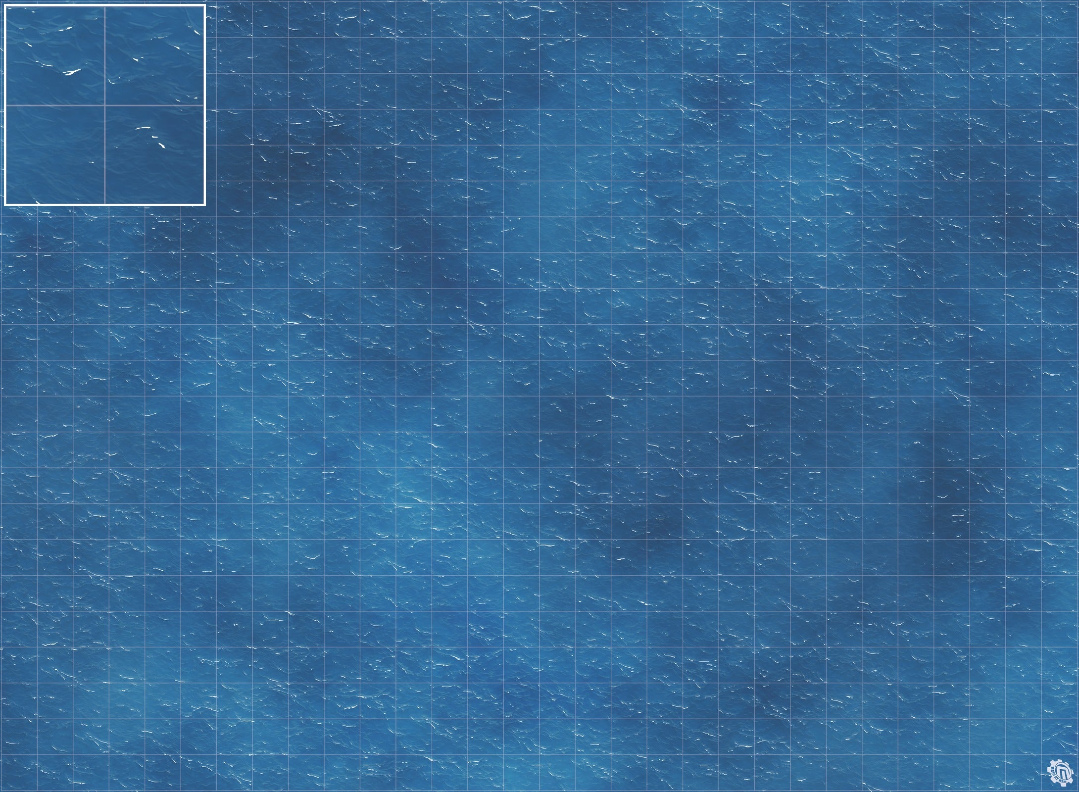 Mats by Mars: Fathomless Depths Tabletop Wargaming Play Mat