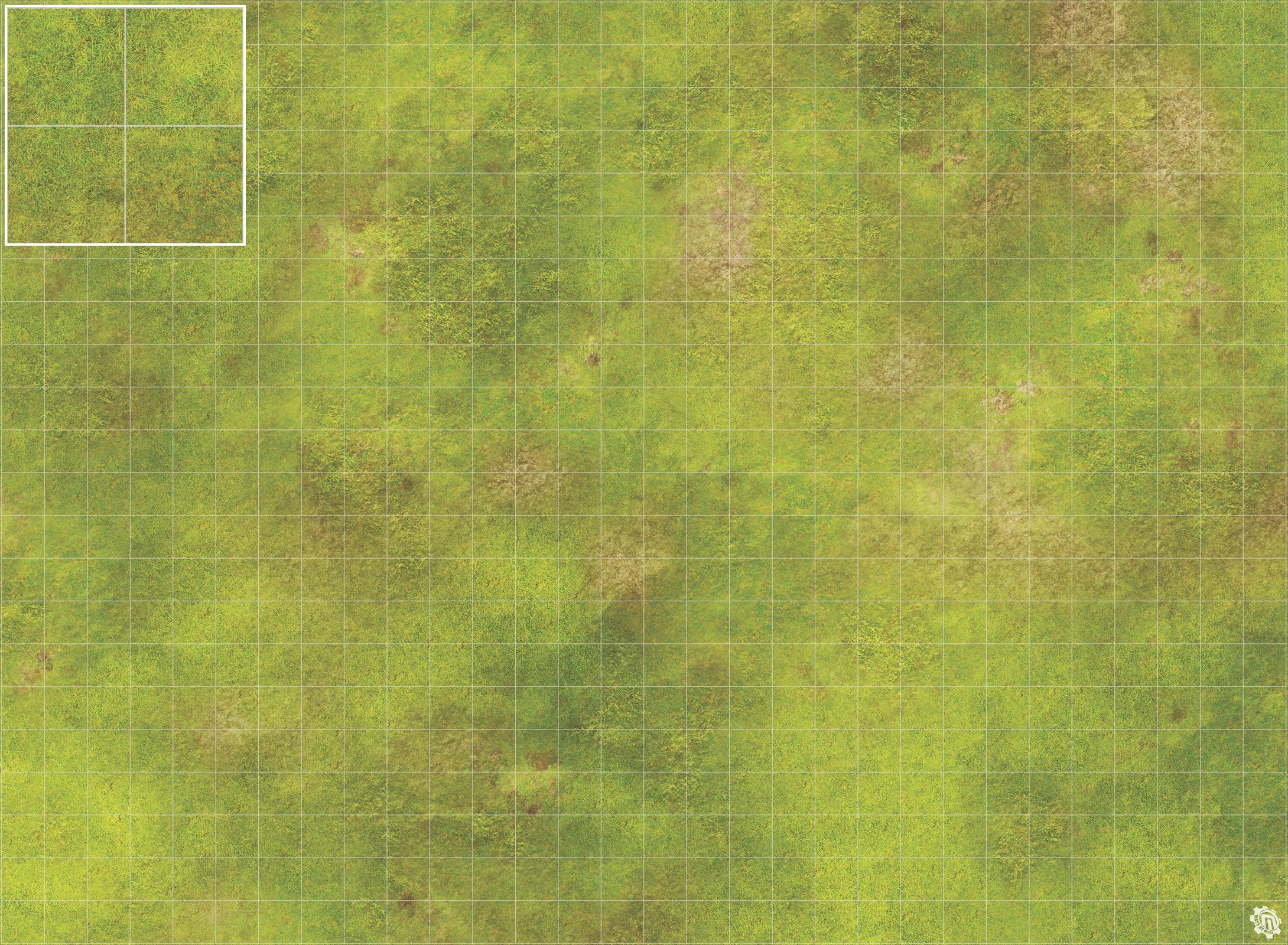 Mats by Mars: Peaceful Prairie Tabletop Wargaming Play Mat