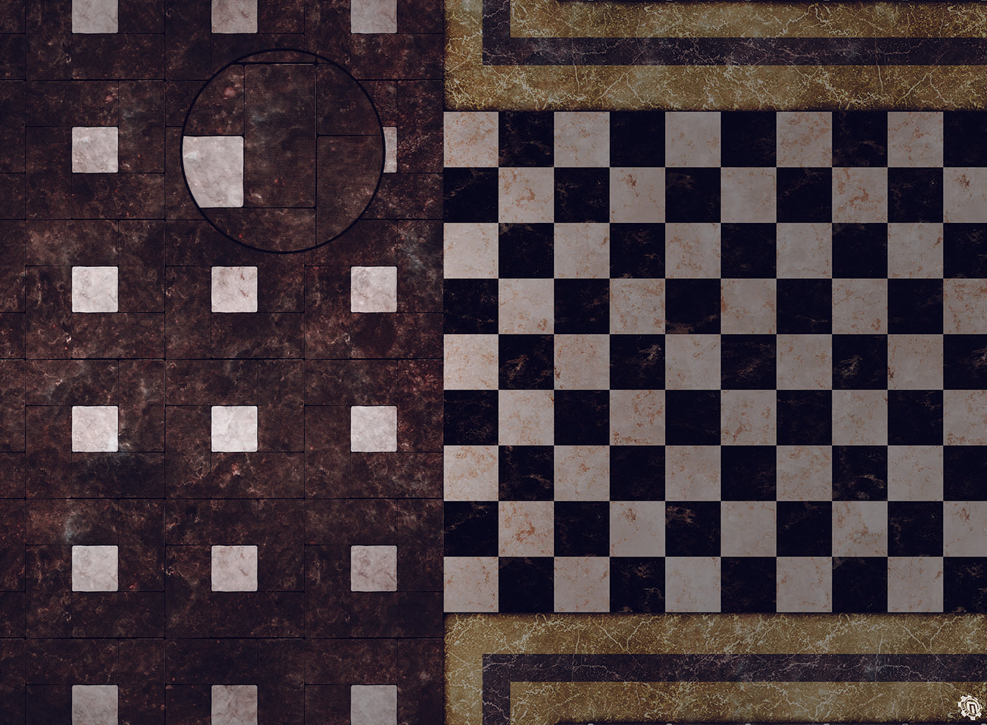 Mats by Mars: Manor Hall Tabletop Wargaming Play Mat