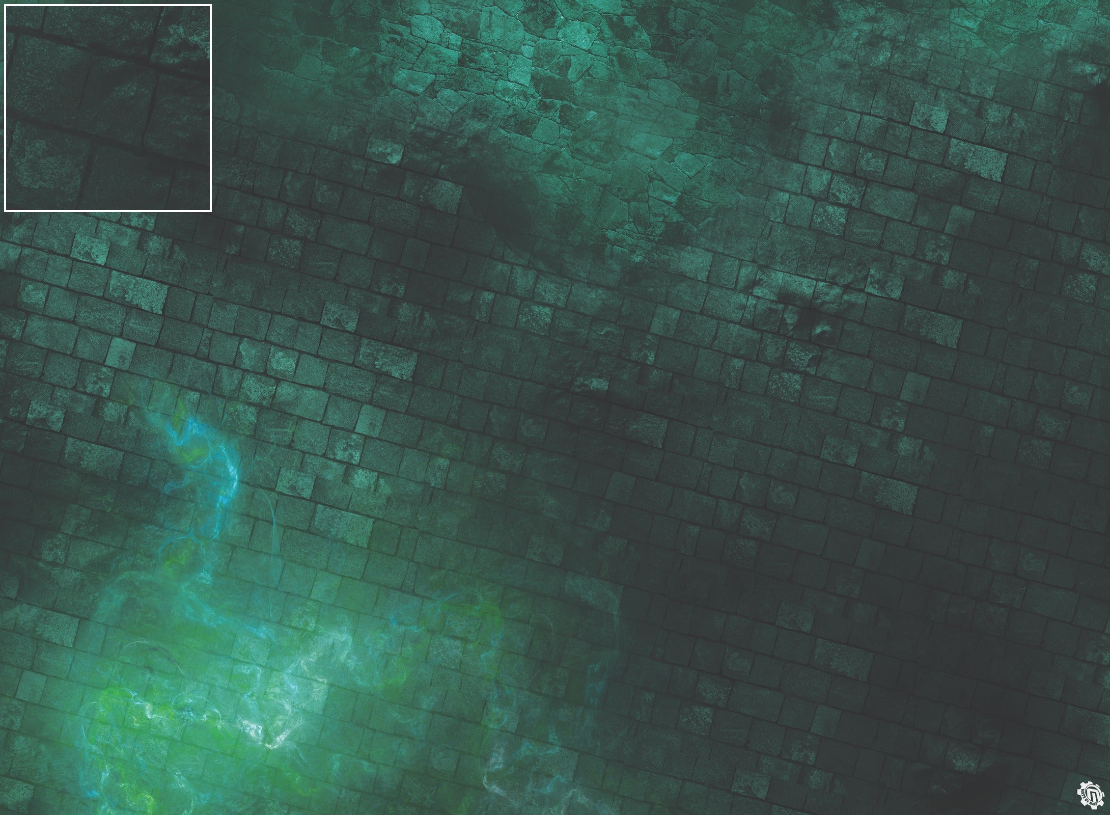 Mats by Mars: Noxious Sewer Tabletop Wargaming Play Mat