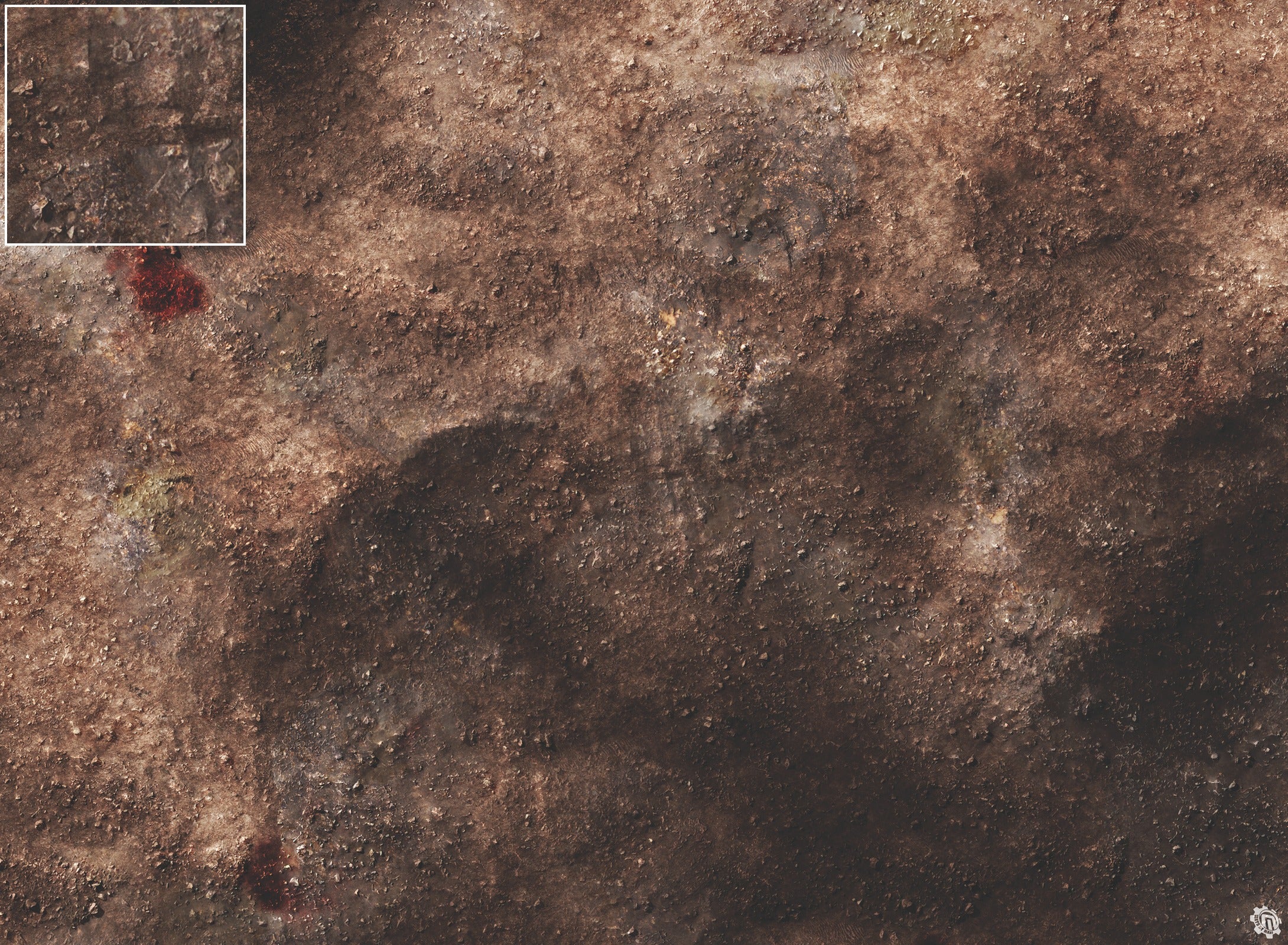 Mats by Mars: Trench Assault Tabletop Wargaming Play Mat
