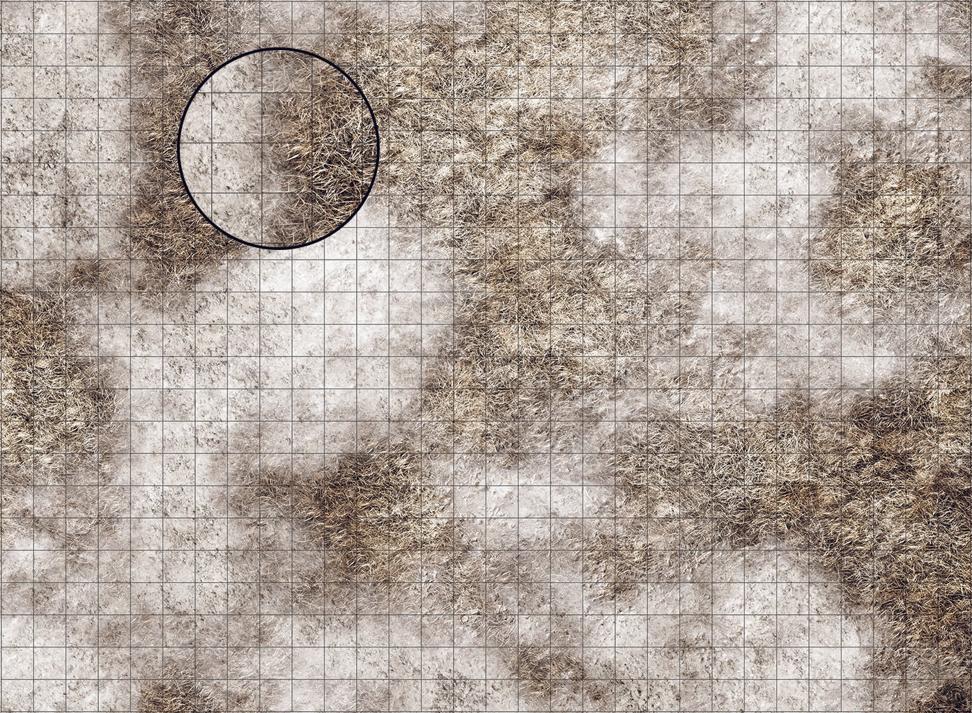 Mats by Mars: Sagebrush Steppes Tabletop Wargaming Play Mat