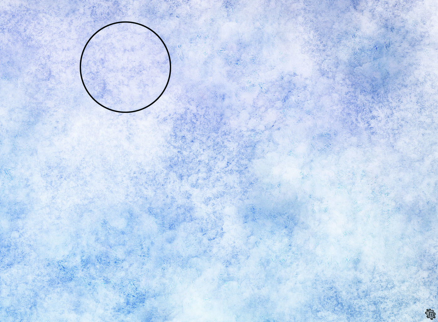 Mats by Mars: Glacial Plain Tabletop Wargaming Play Mat