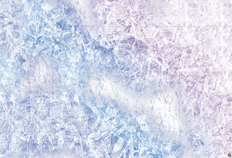 Mats by Mars: Frozen Lake Tabletop Wargaming Play Mat