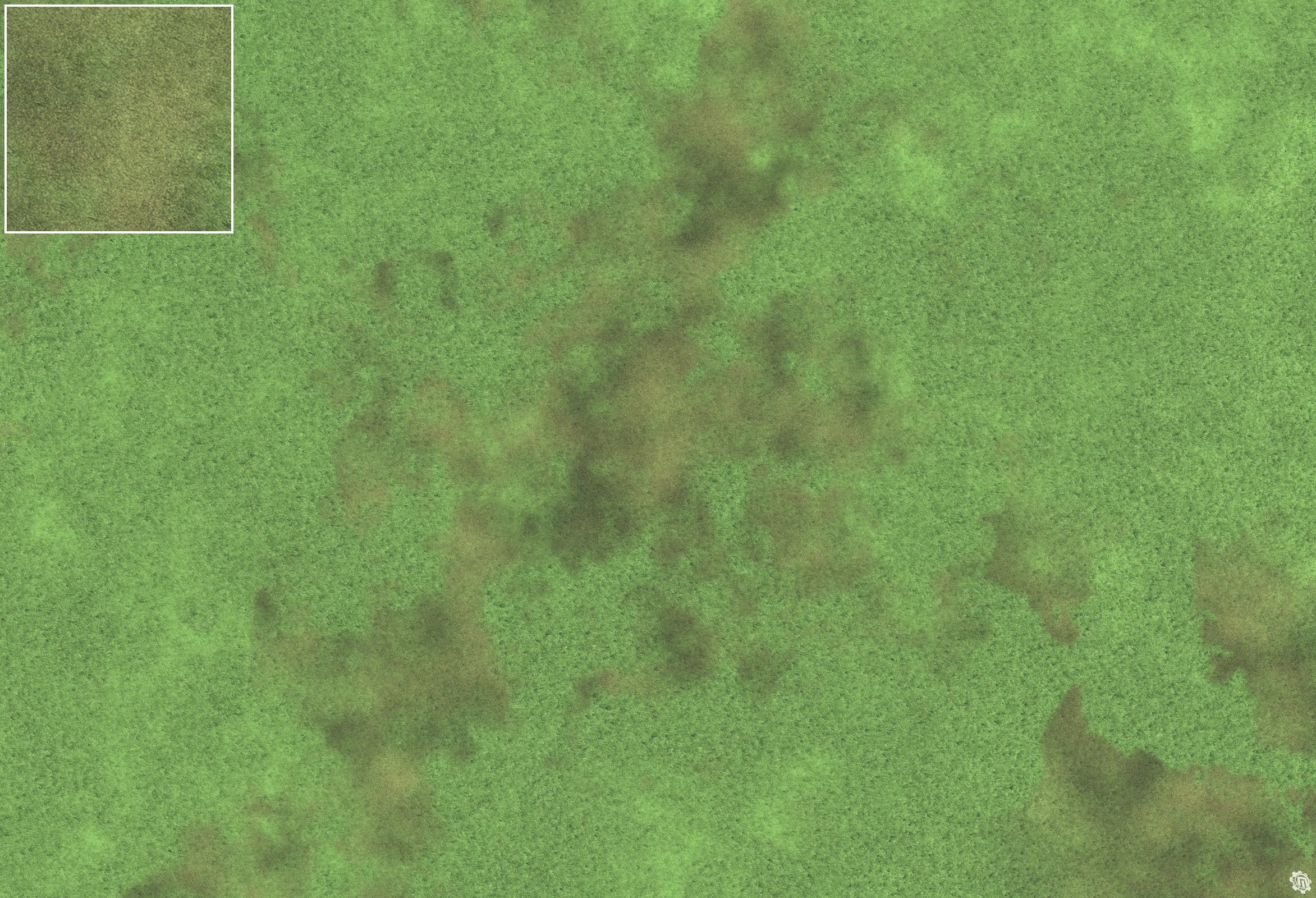 Mats by Mars: Verdant Fields Tabletop Wargaming Play Mat