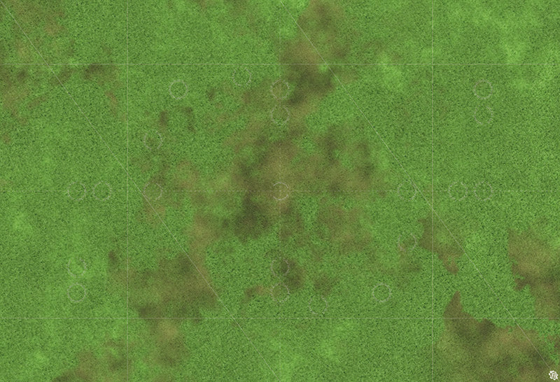 Mats by Mars: Verdant Fields Tabletop Wargaming Play Mat