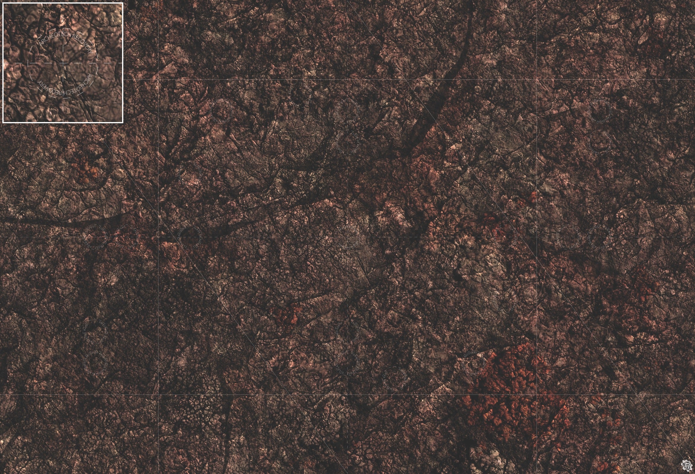 Mats by Mars: Shattered Soil Tabletop Wargaming Play Mat