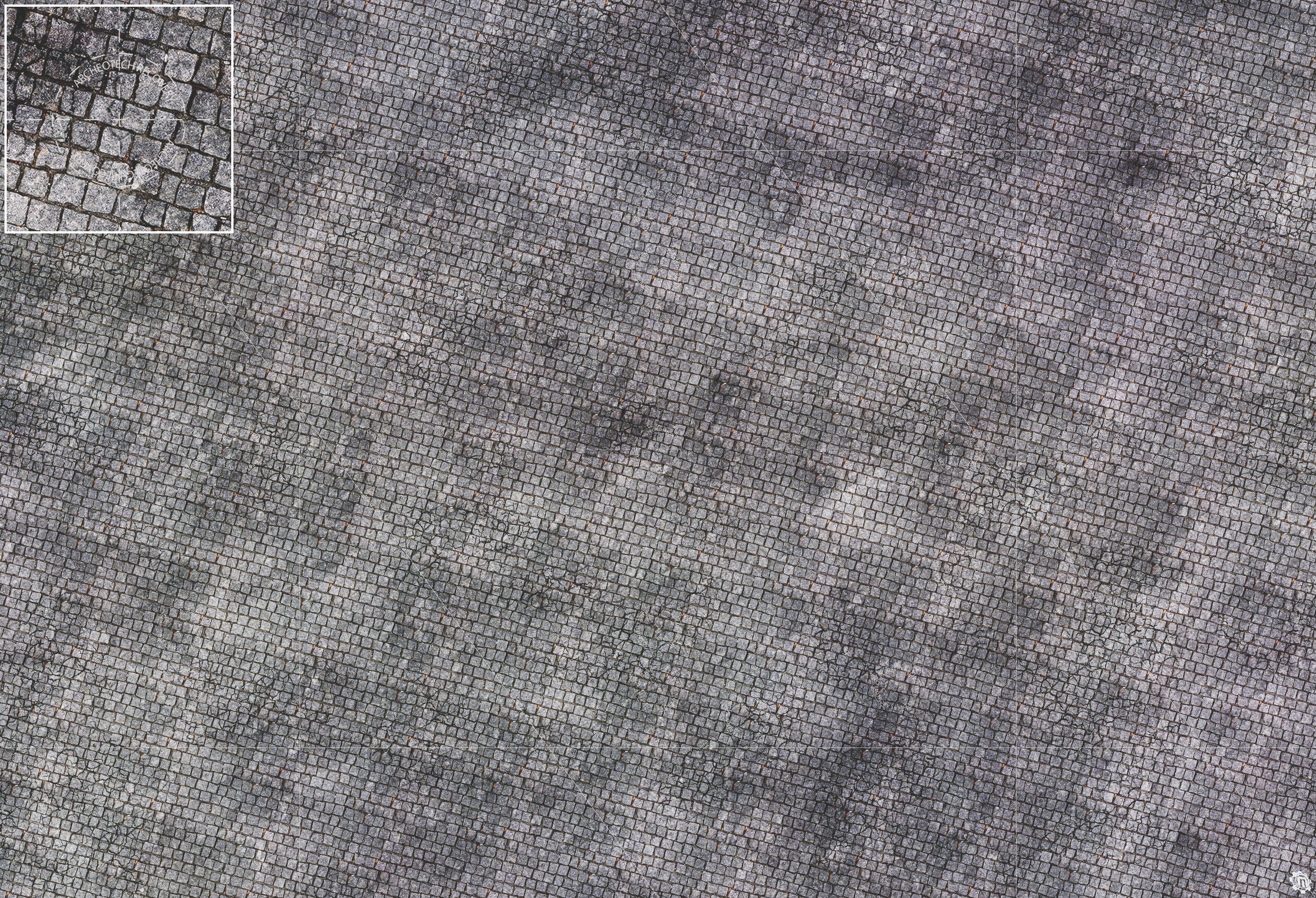 Mats by Mars: Bustling City Tabletop Wargaming Play Mat