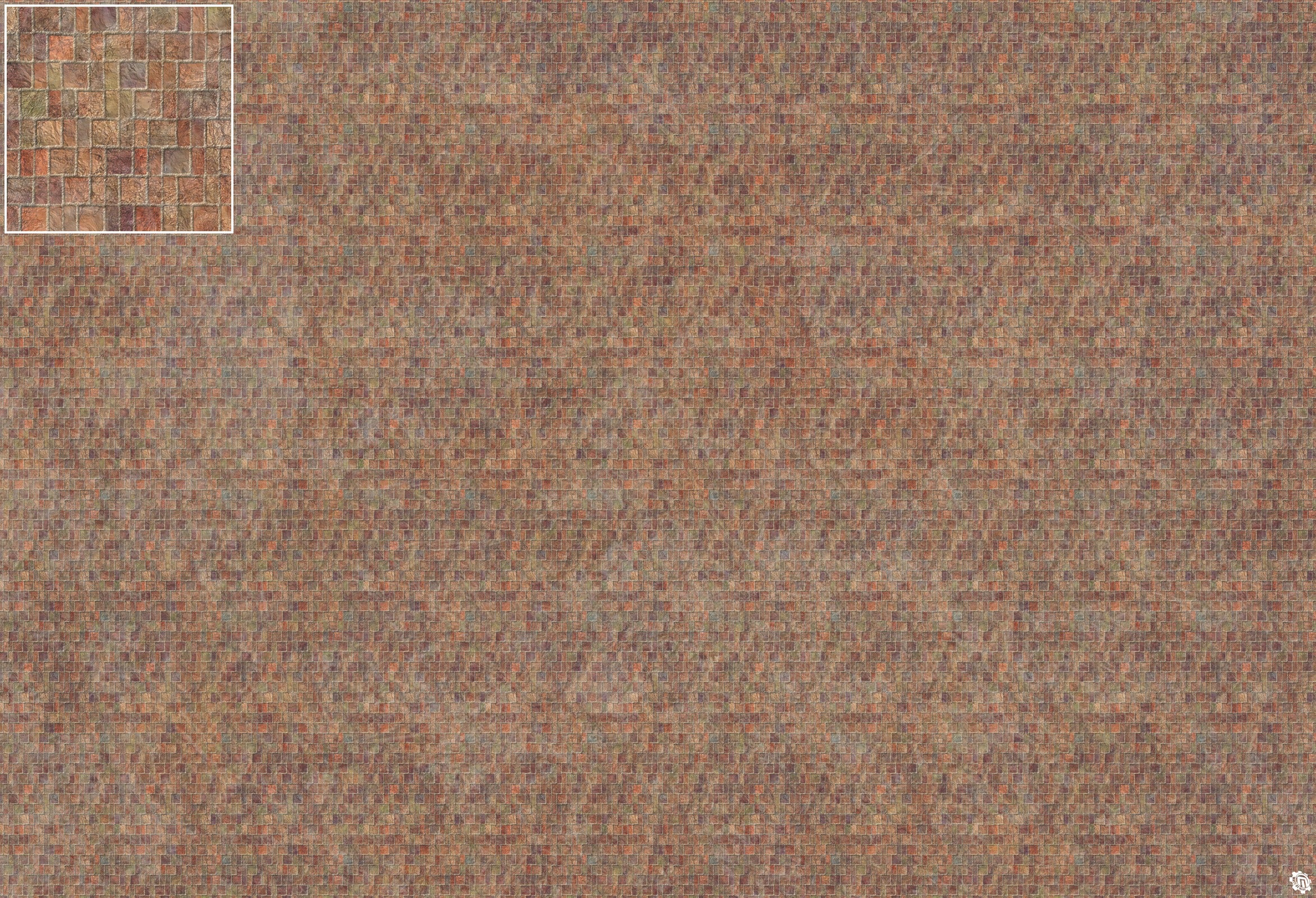 Mats by Mars: Sett in Stone (Red) Tabletop Wargaming Play Mat
