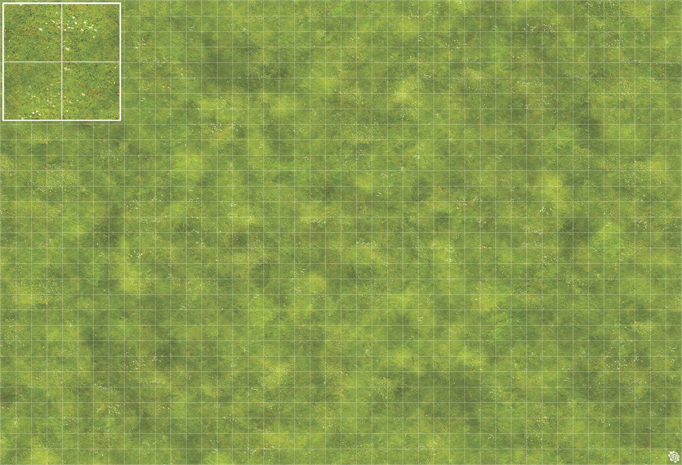 Flourishing Field Tabletop Wargaming Play Mat