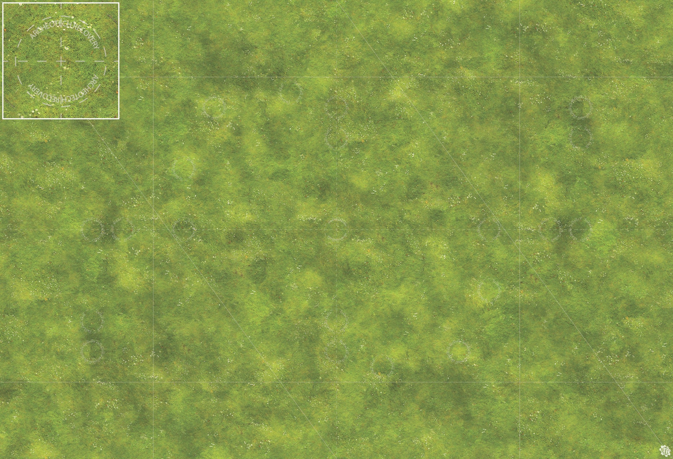 Flourishing Field Tabletop Wargaming Play Mat