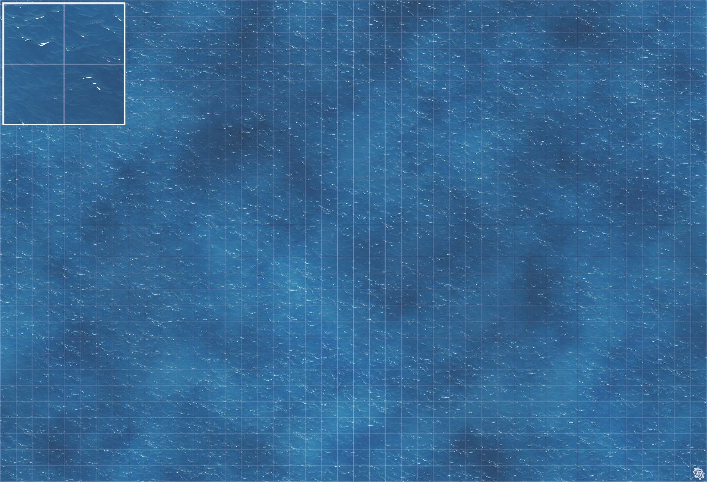 Mats by Mars: Fathomless Depths Tabletop Wargaming Play Mat