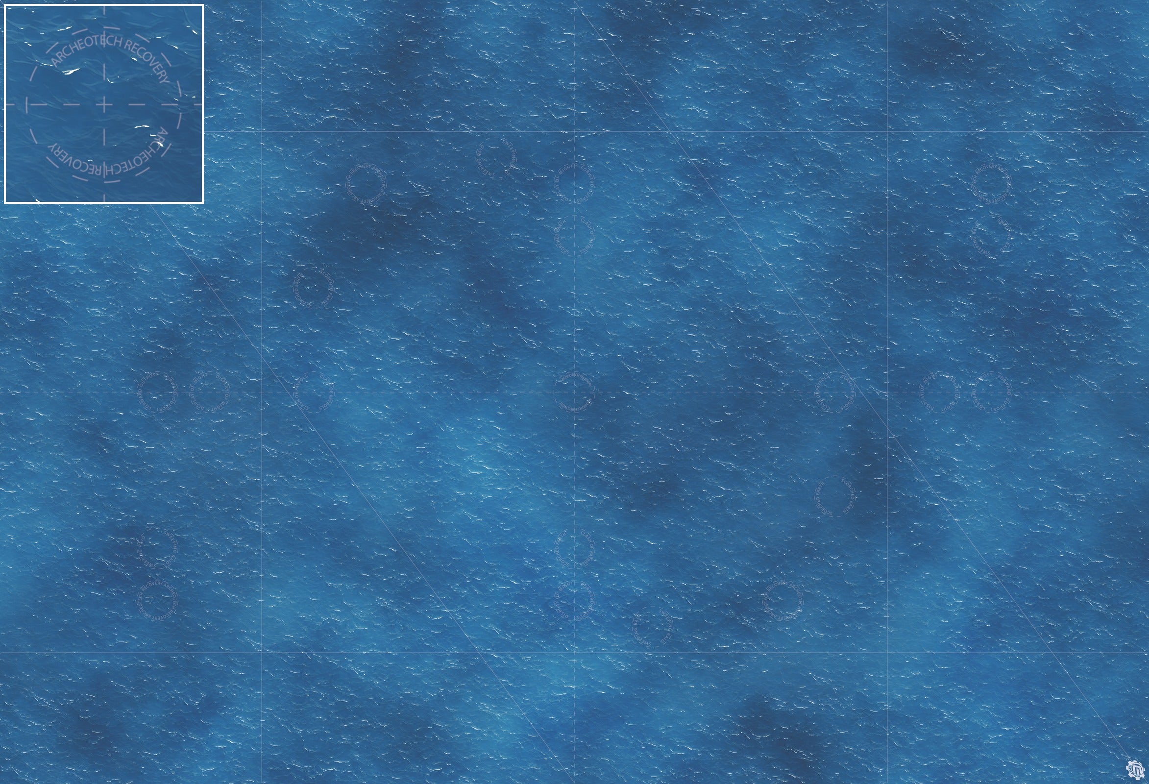 Mats by Mars: Fathomless Depths Tabletop Wargaming Play Mat