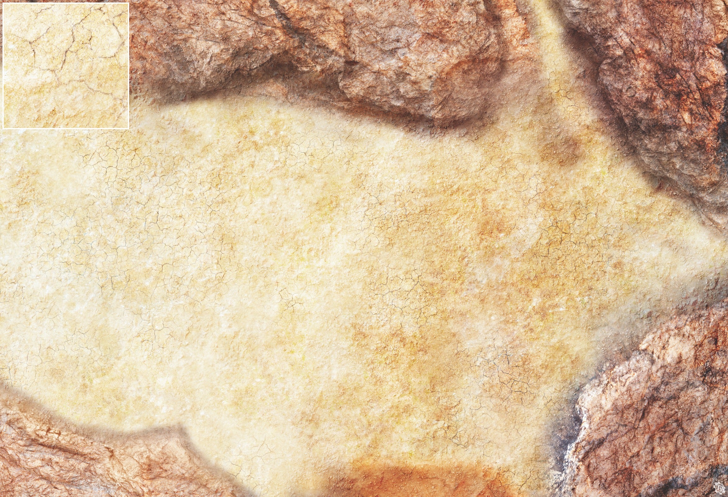 Mats by Mars: Desert Canyon Tabletop Wargaming Play Mat