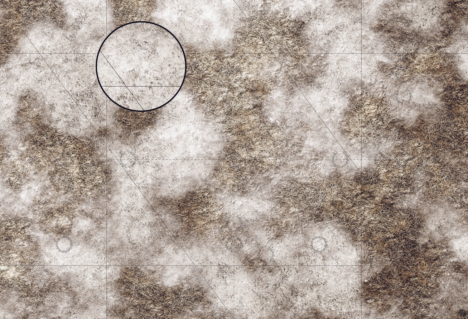 Mats by Mars: Sagebrush Steppes Tabletop Wargaming Play Mat