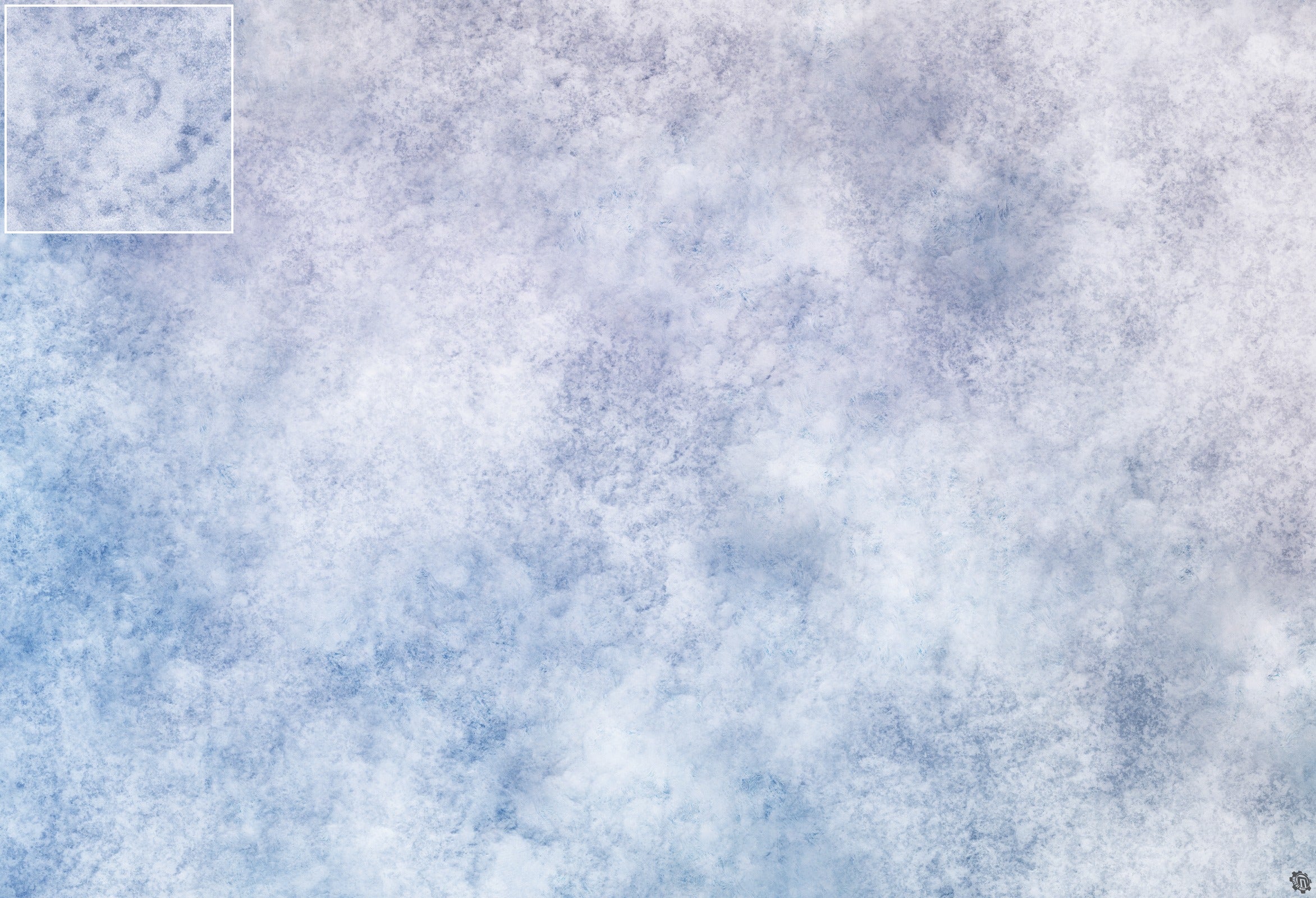 Mats by Mars: Glacial Plain Tabletop Wargaming Play Mat