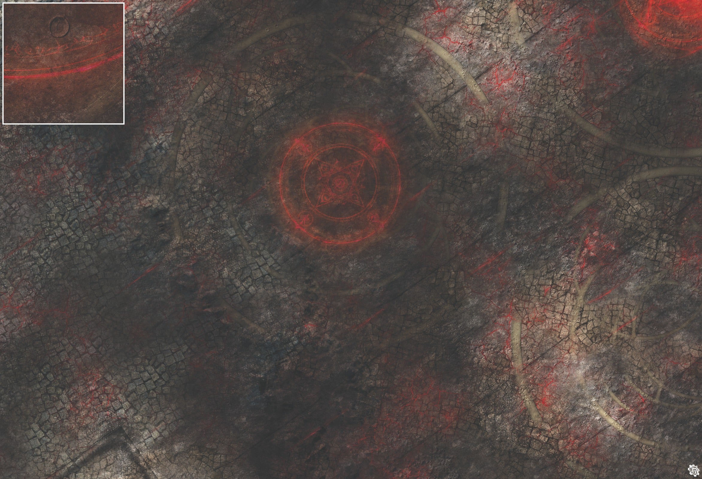 Mats by Mars: Unholy Warren Wargaming Play Mat
