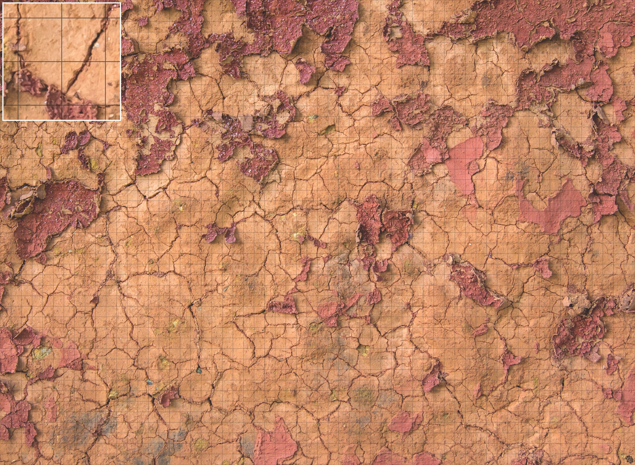 Mats by Mars: Badlands Tabletop Wargaming Play Mat