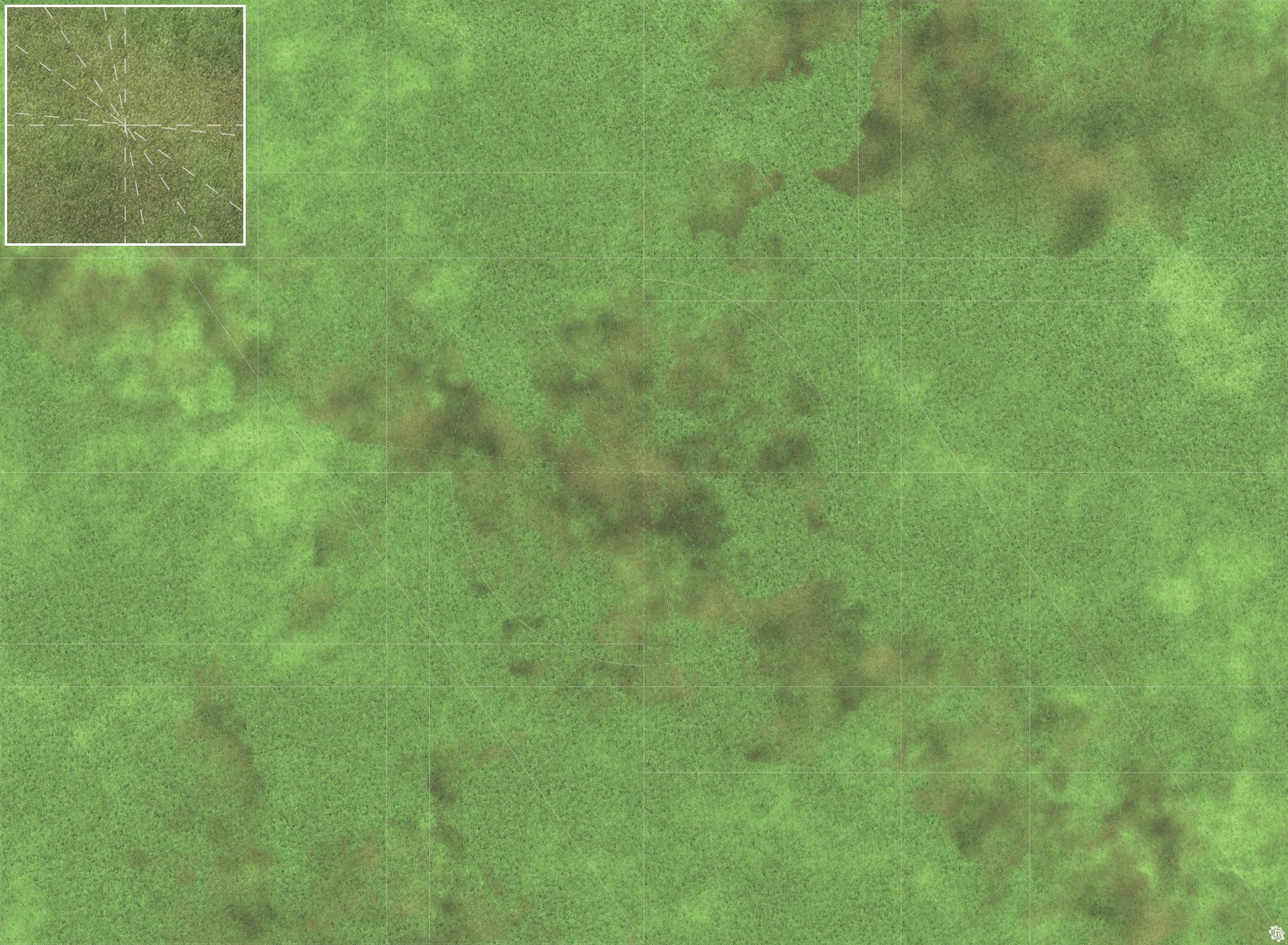 Mats by Mars: Verdant Fields Tabletop Wargaming Play Mat