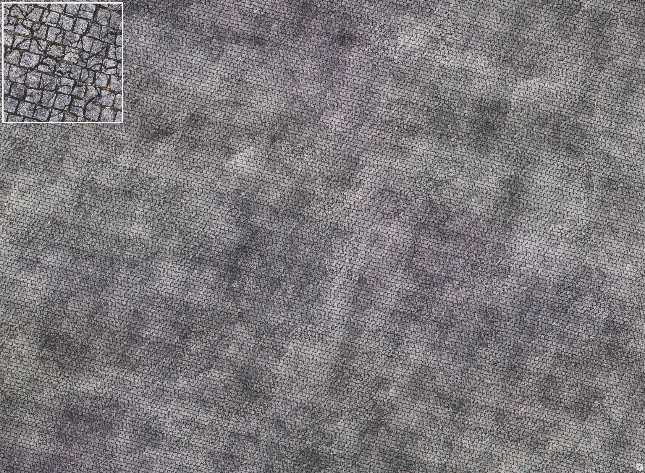 Mats by Mars: Bustling City Tabletop Wargaming Play Mat