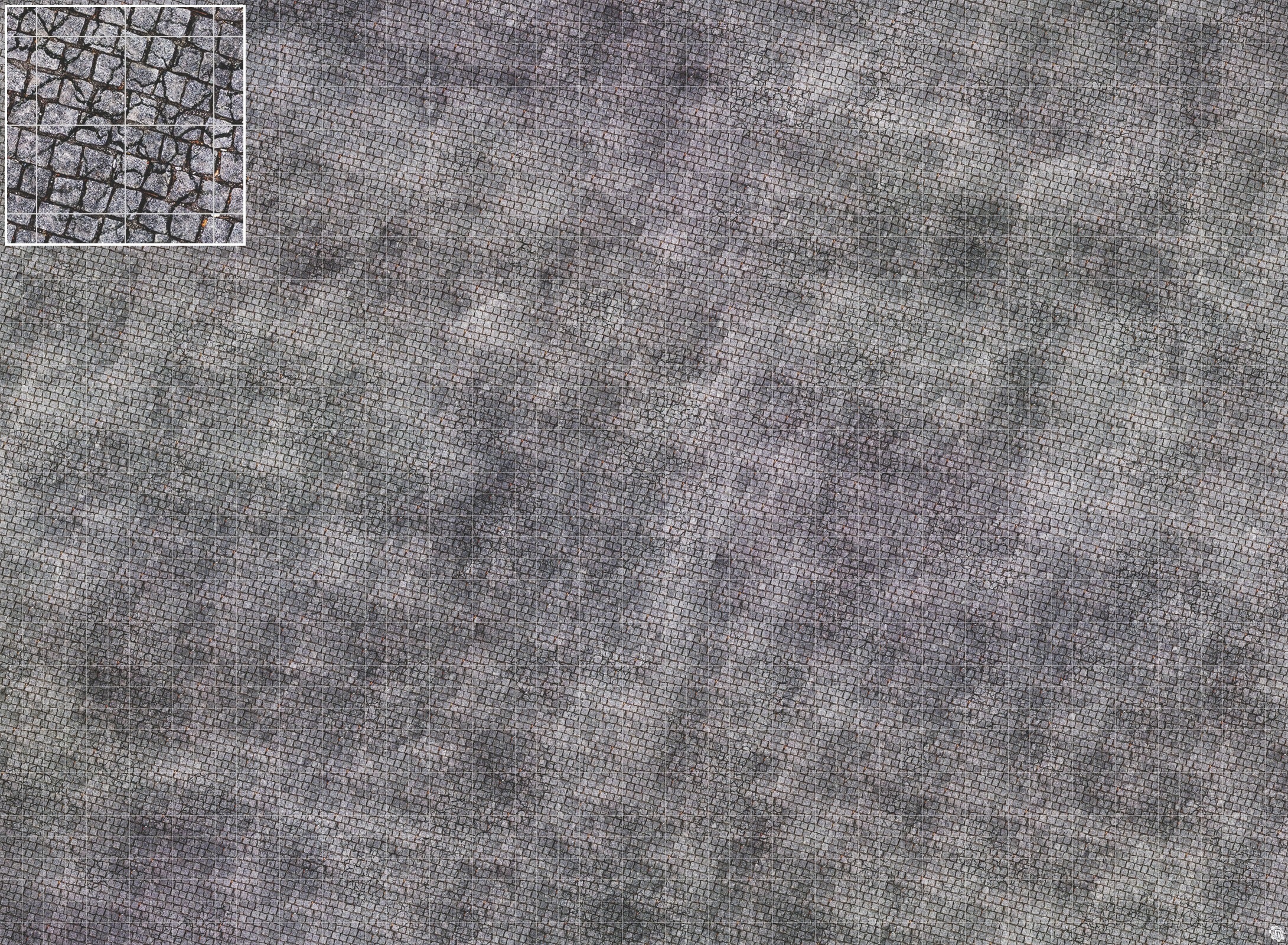 Mats by Mars: Bustling City Tabletop Wargaming Play Mat